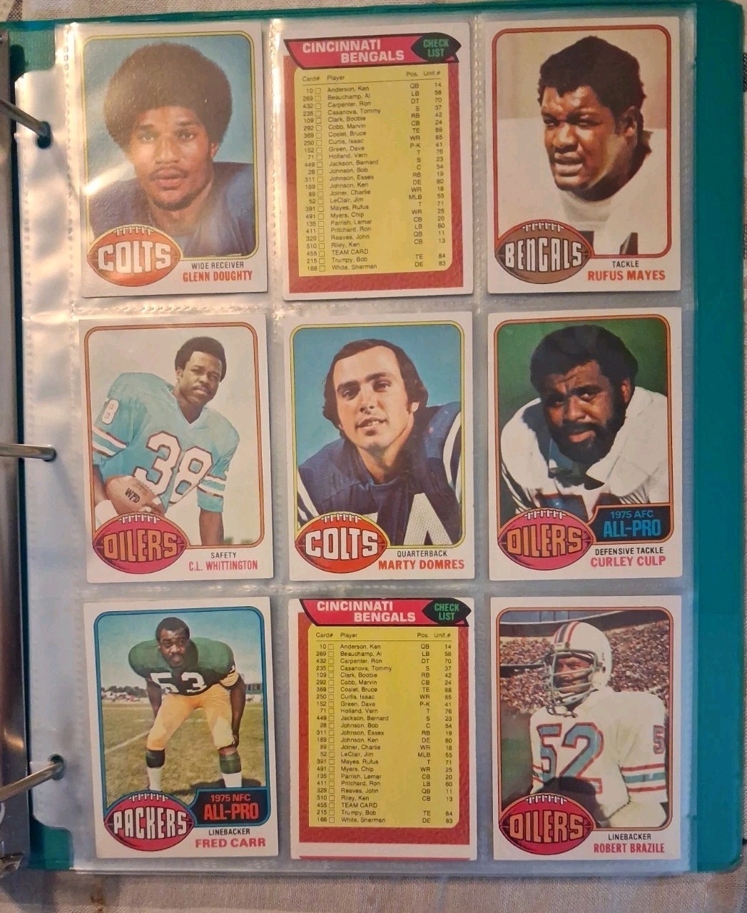 Lot Of 60 1976 Topps Football Cards