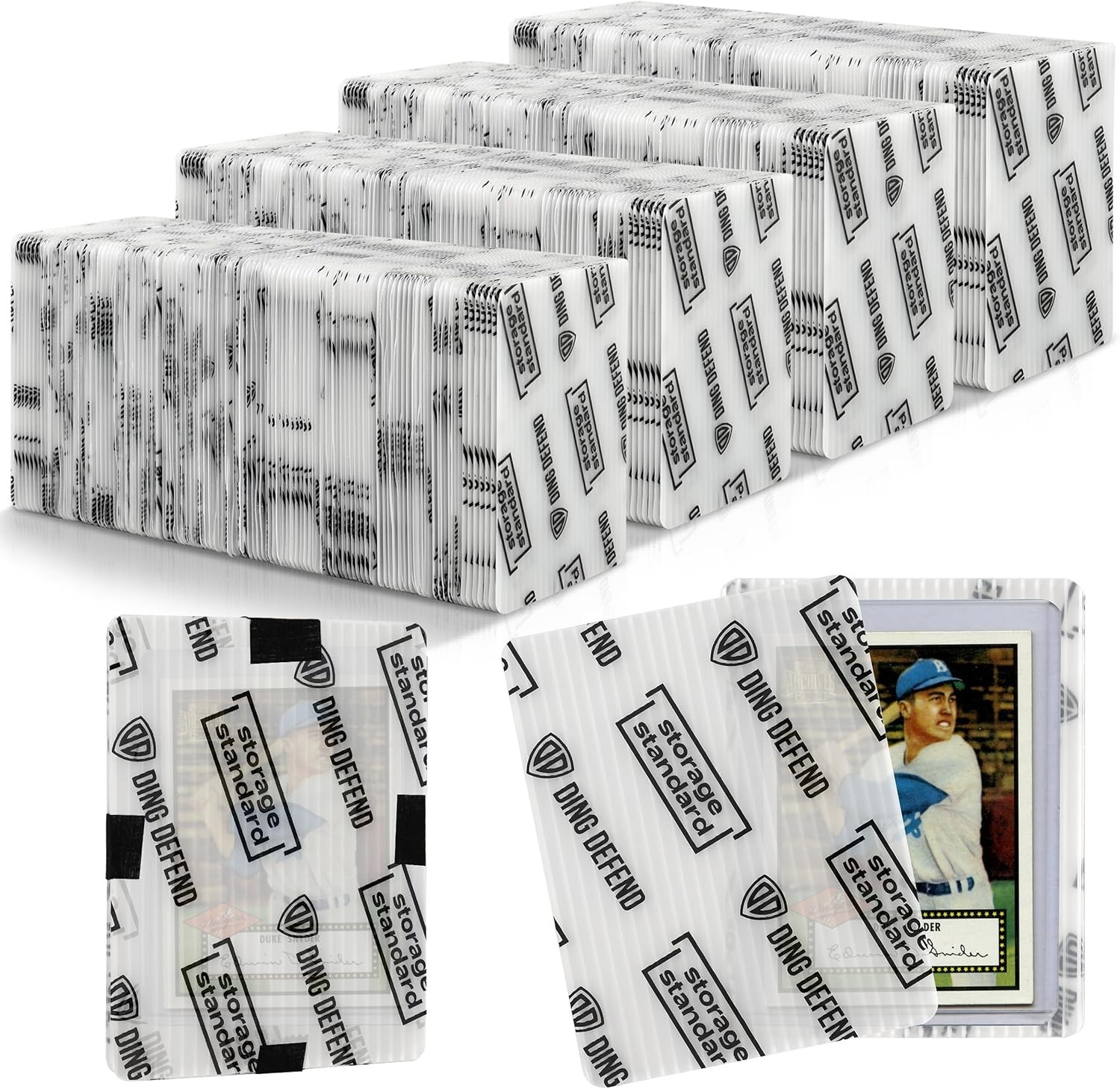 Card Shipping Protectors 510 Pack – 3.5 x 4.5 Inches