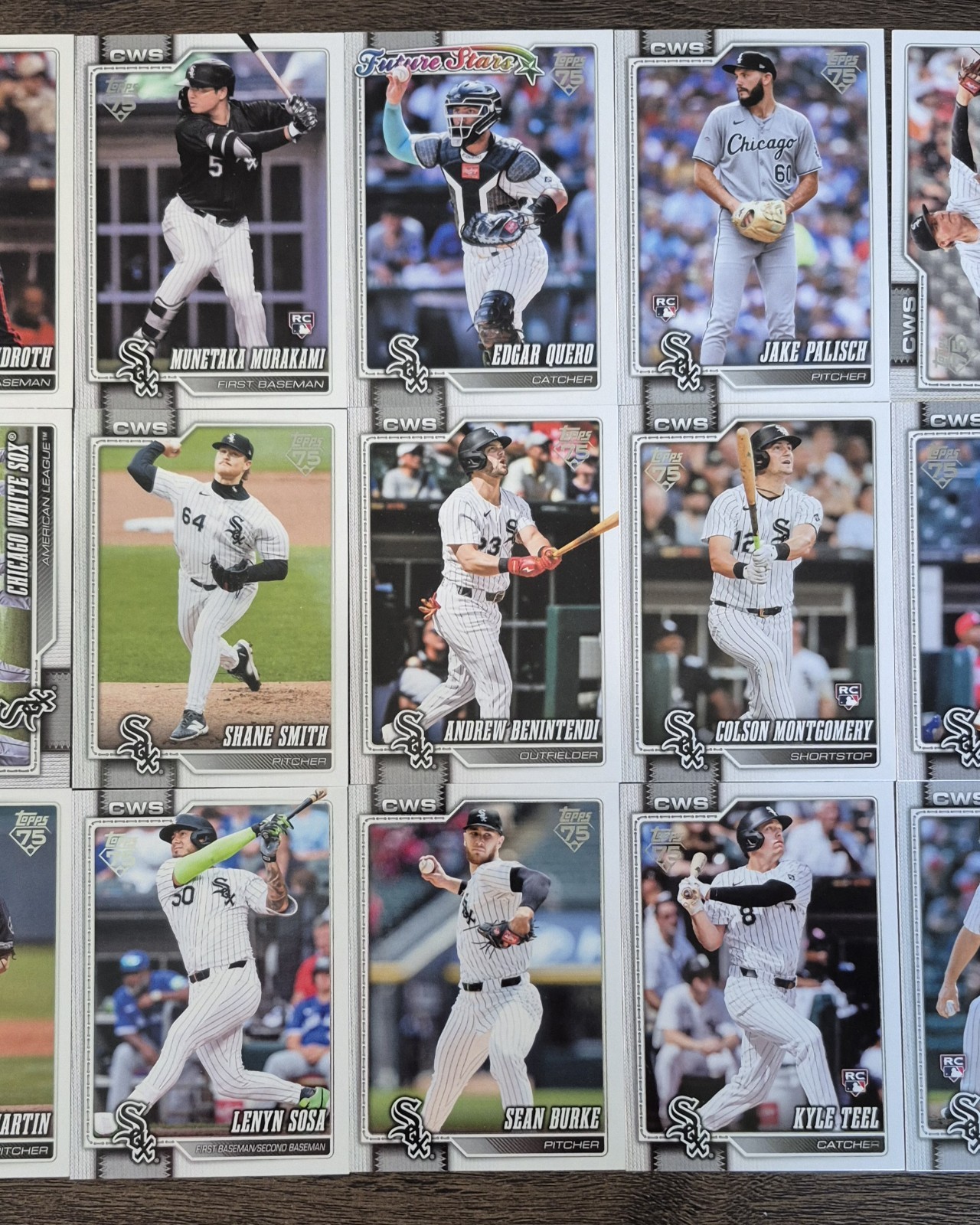 2026 Topps Series 1 & 2 Chicago White Sox Complete Team Set 18 Cards Murakami