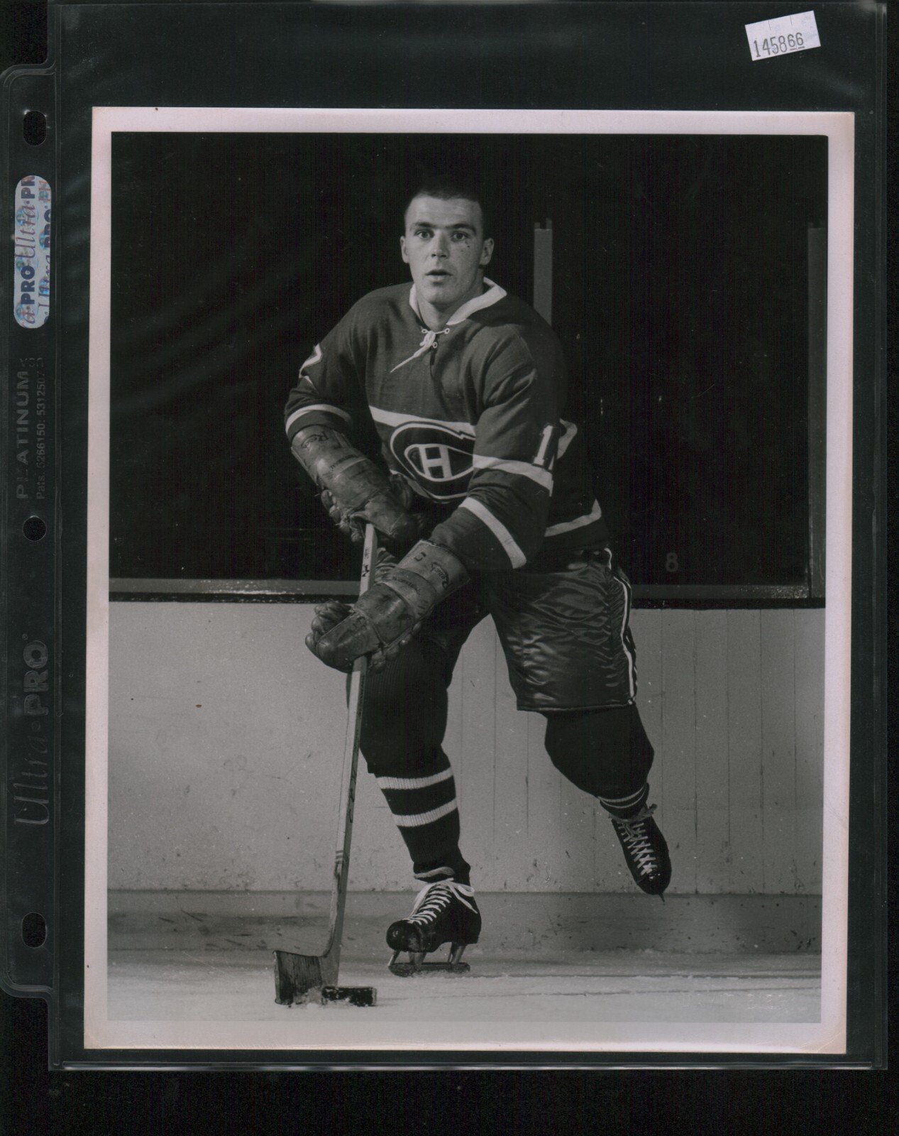 Original Mid 1950’s Jean-Guy Talbot Montreal Canadiens photo (145866)