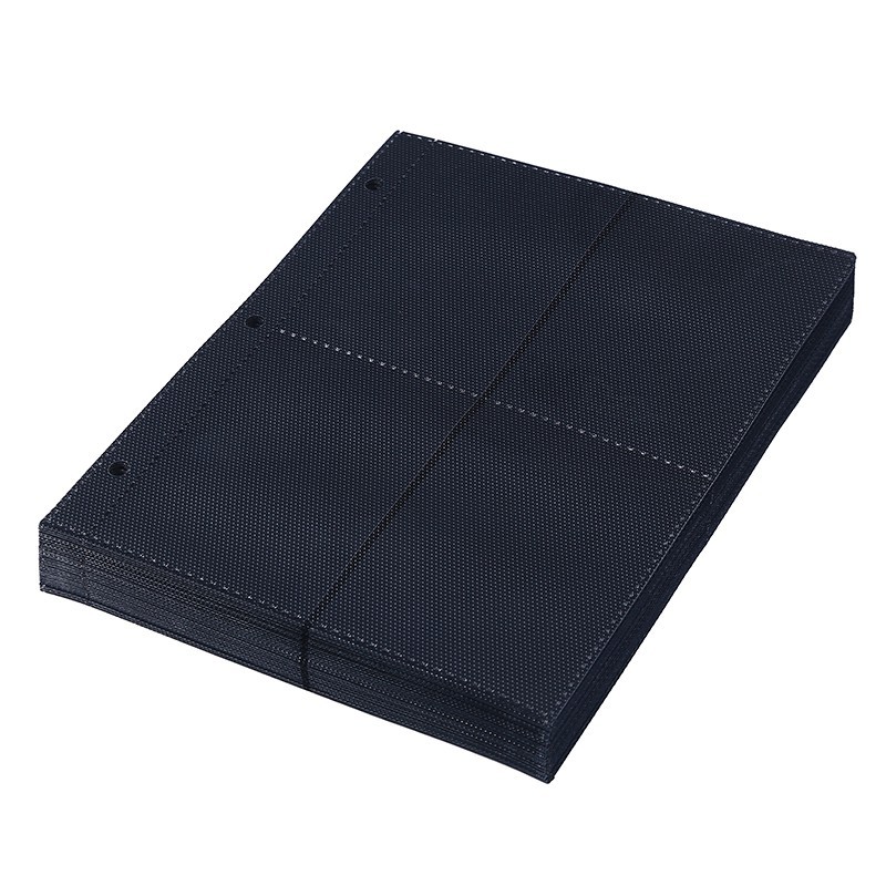 Trading Card Album Binder Protector Pages Sleeves 8 Pocket x 55 Sheets Baseball