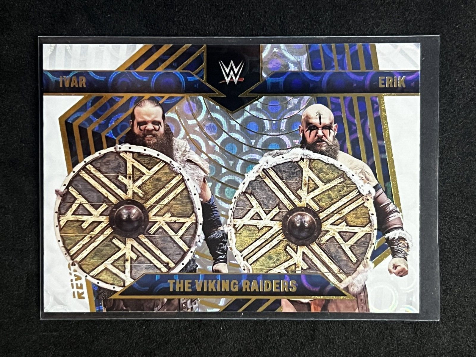 2023 Panini Revolution WWE – Viking Raiders Ivar & Erik #138 – Groove