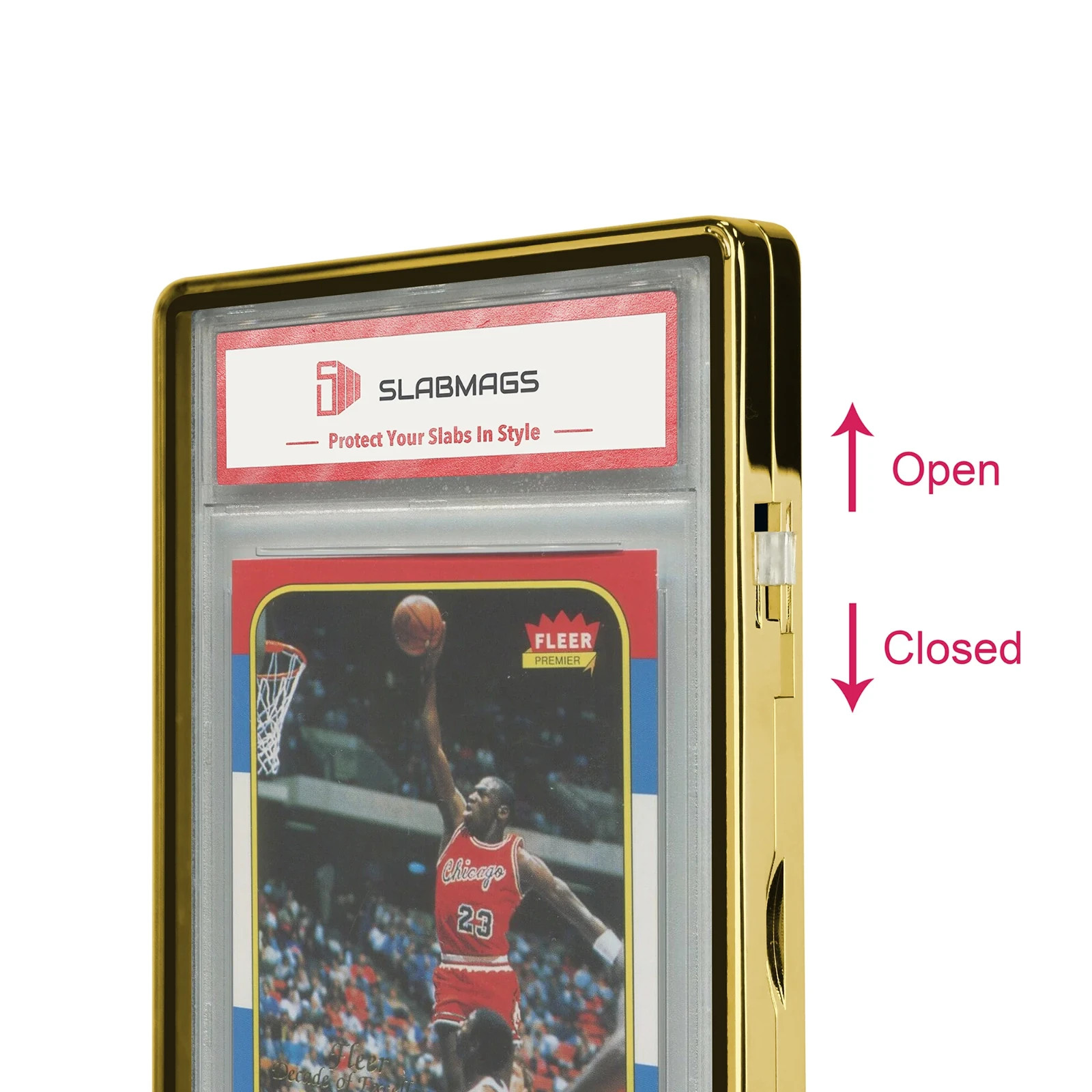 STANDARD PSA SLABMAGS CASE – METALLIC ALLOY GOLD – FREE SHIPPING- ALLOY SERIES