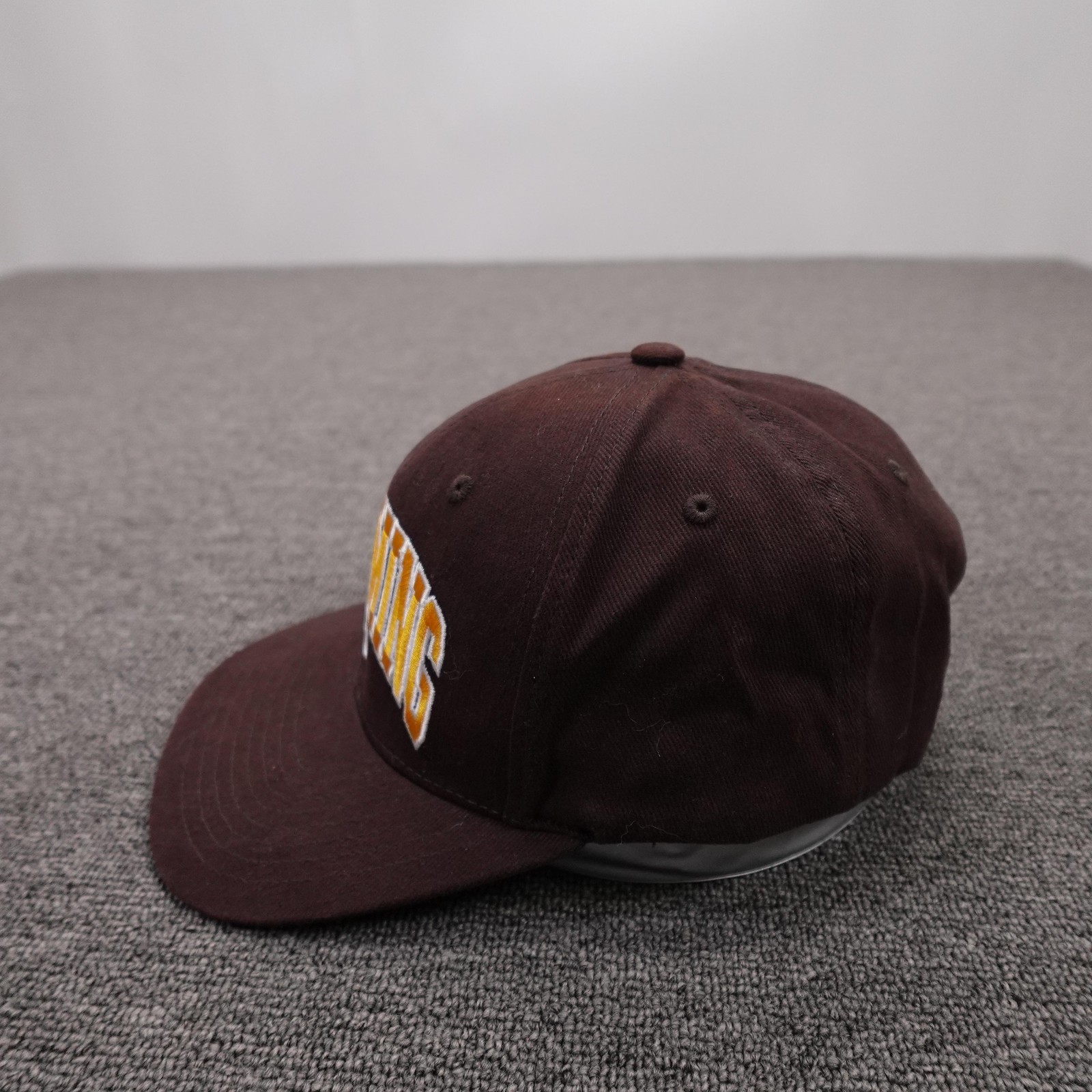 Wyoming Cowboys Hat Cap Strap Back Mens One Size Brown NCAA Football Captivating
