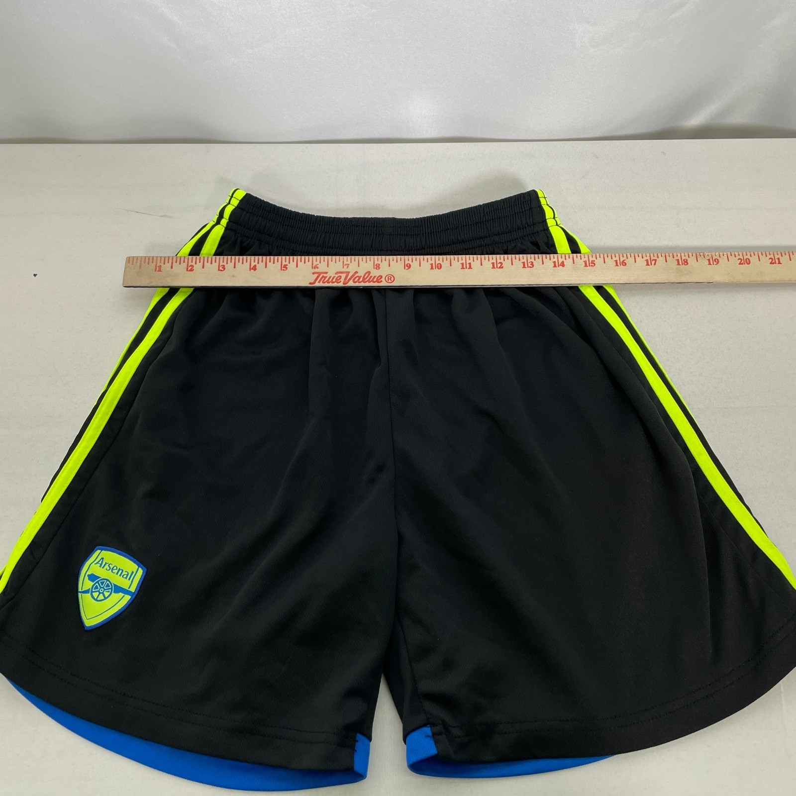 Arsenal FC 2023/24 Away Kit Black Athletic Training Soccer Shorts Men’s XL