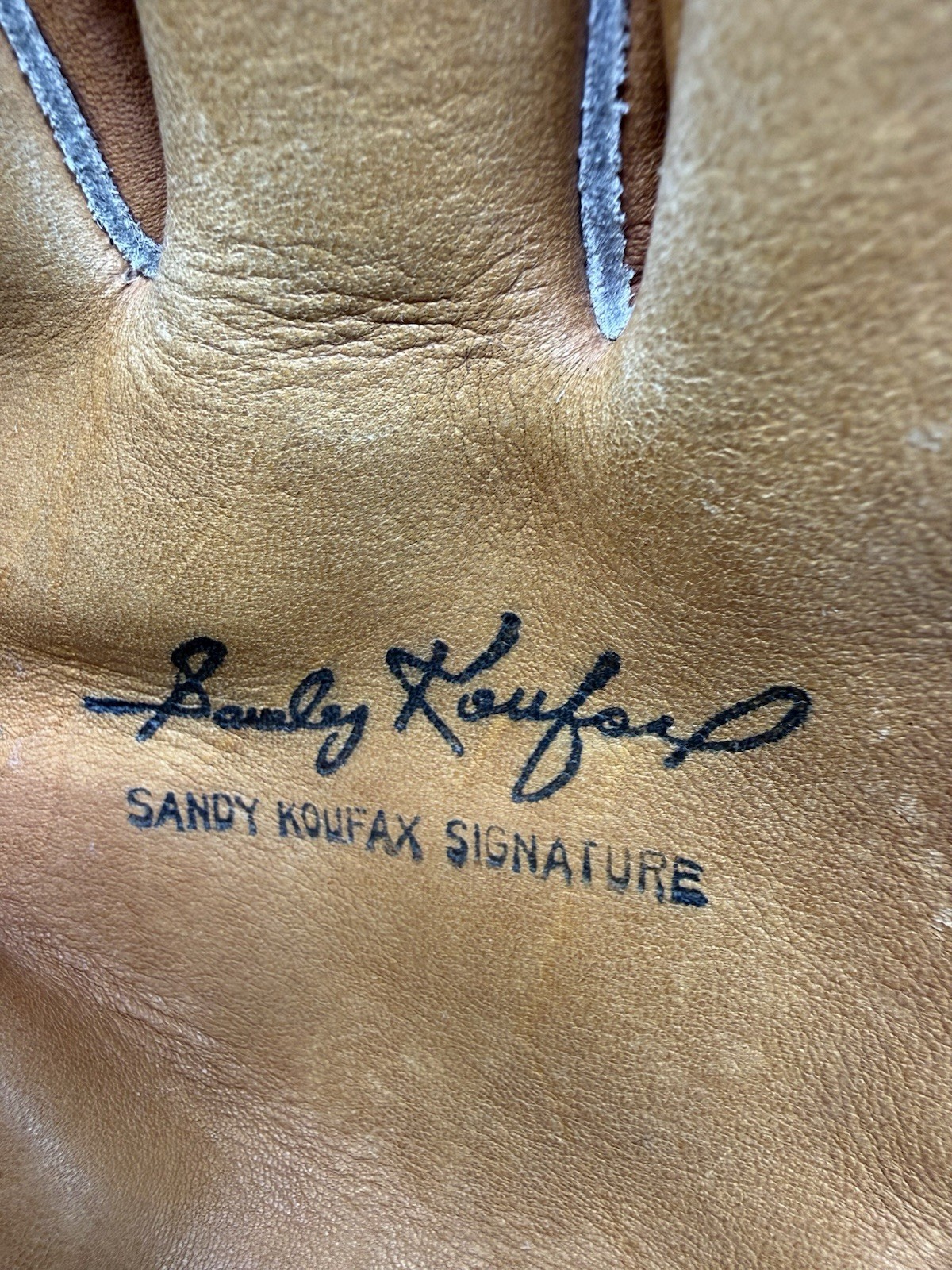 1960s Hollander 1582-SK Sandy Koufax Signature Compact Model RHT ARC
