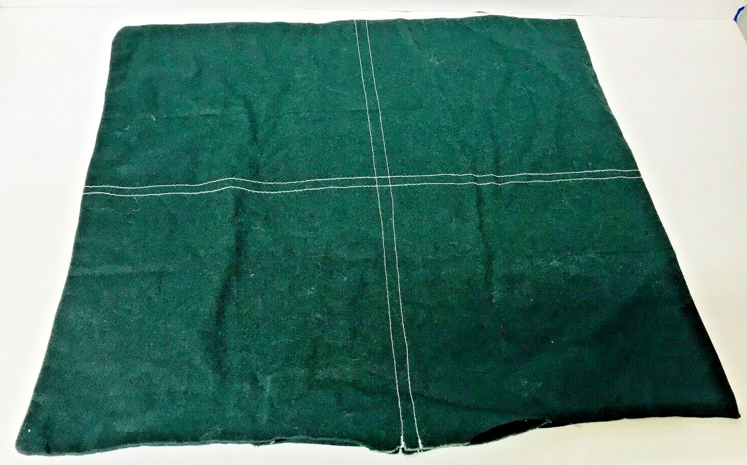 MICHIGAN STATE COLLEGE SPARTANS TROJAN Green Pillow Cover Unfinished 17″x18″ NEW