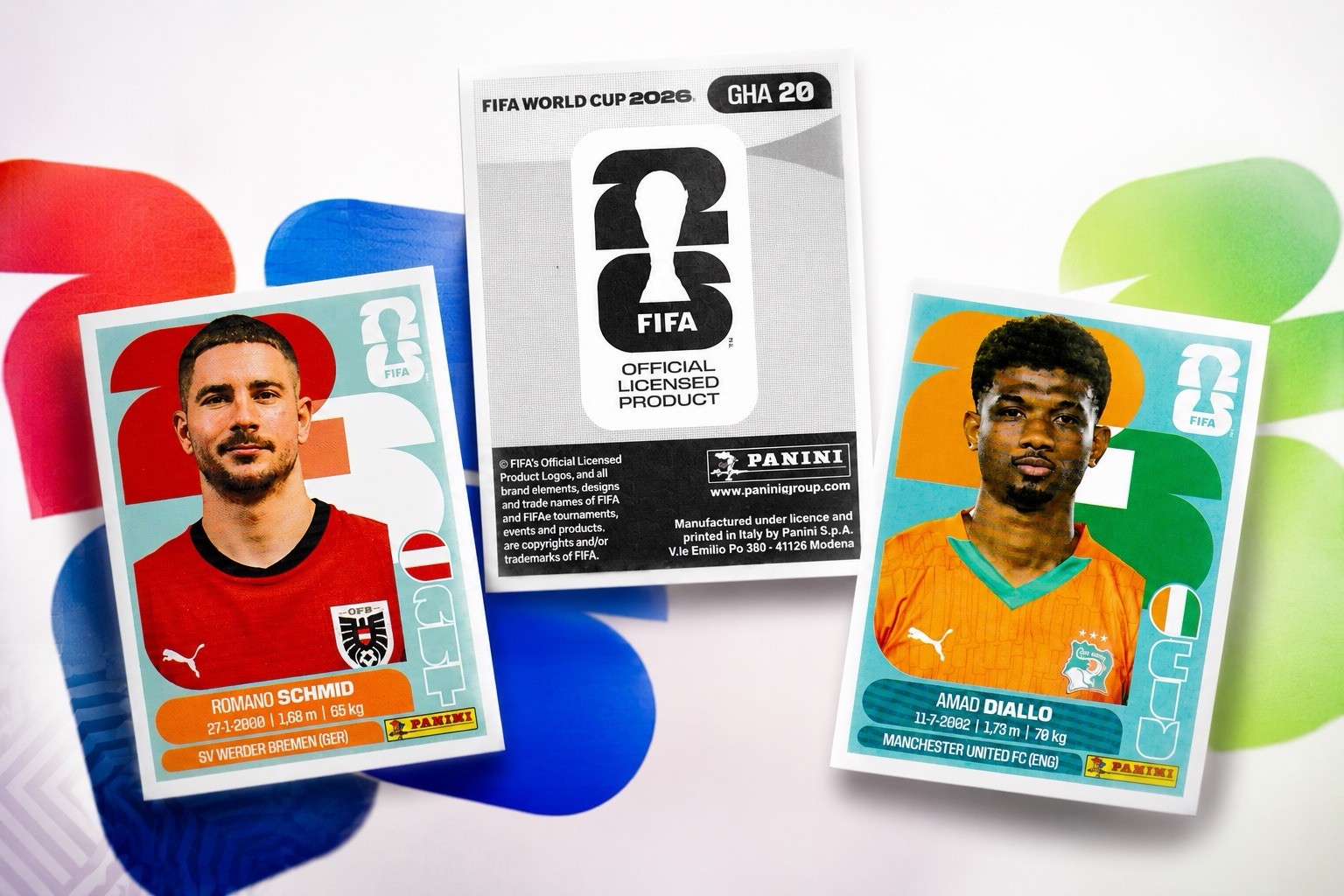 2026 Panini FIFA World Cup Factory Sealed Stickers 44Pack 308stickers US Edition