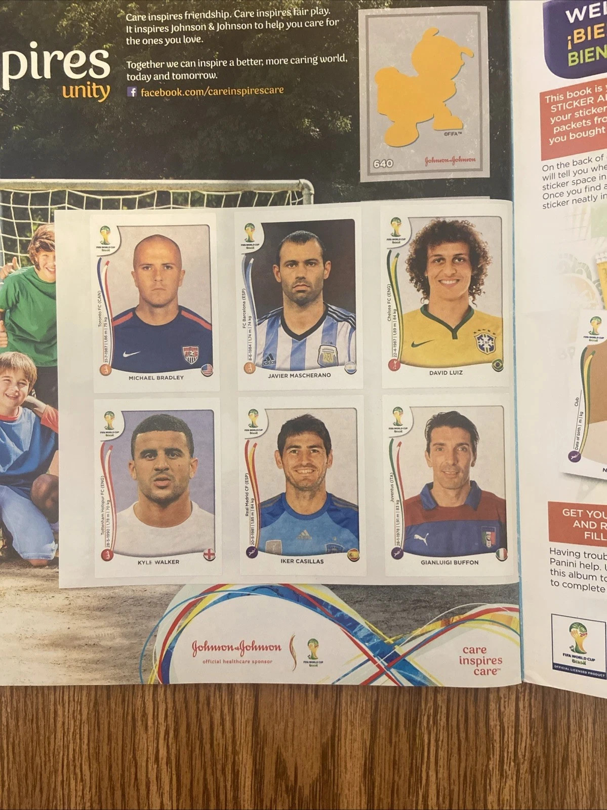 2014 Panini World Cup Brazil FIFA 80 Page Stickers Album+Bonus 10 Stickers !!
