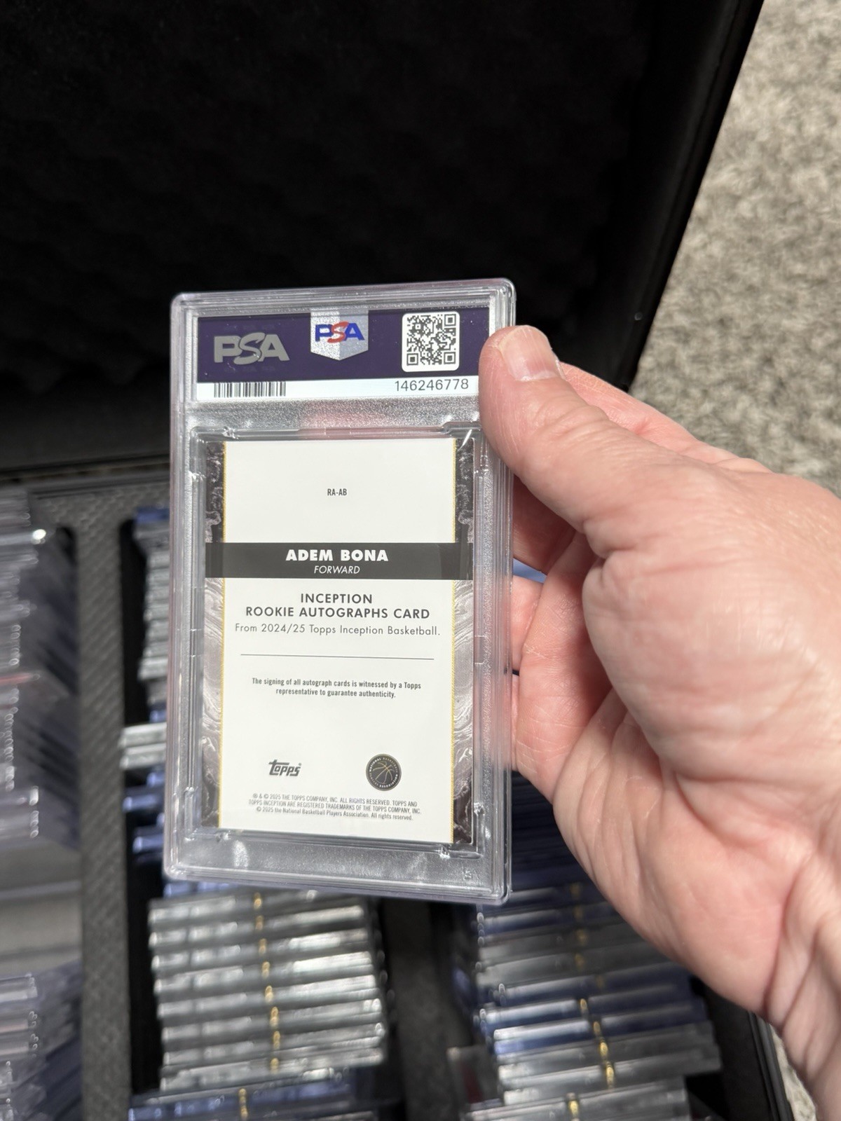 adem bona rookie auto 1/1