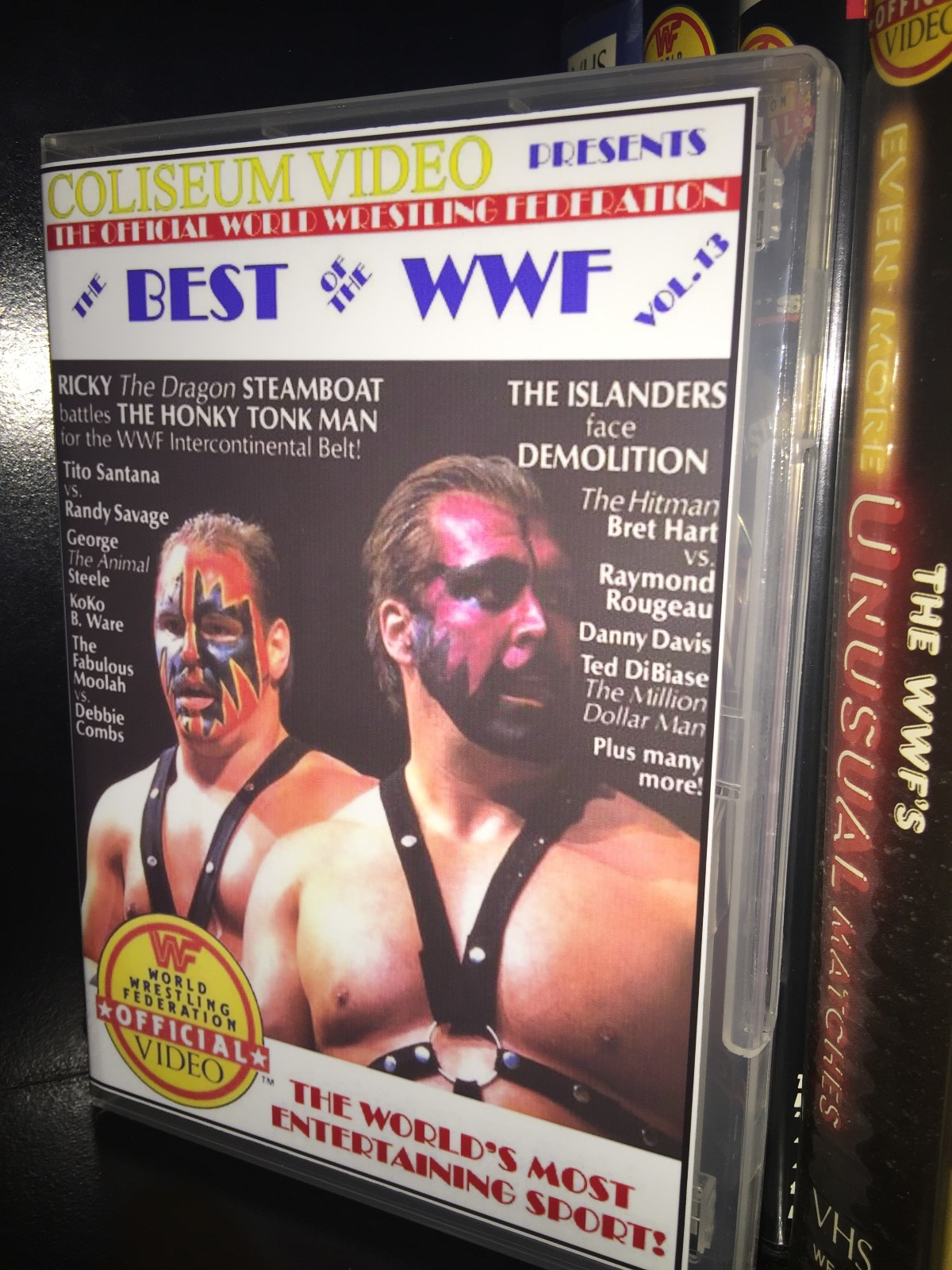 BEST OF THE WWF DVD Lot – Coliseum Video 6 DVDs – FREE SHIPPING wwe wcw