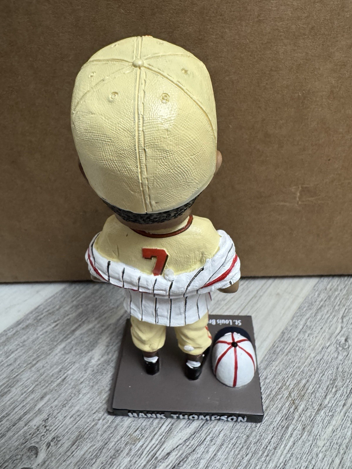 Hank Thompson Bobblehead Gateway Grizzlies St Louis Browns SGA NIB 6/11/26 STL