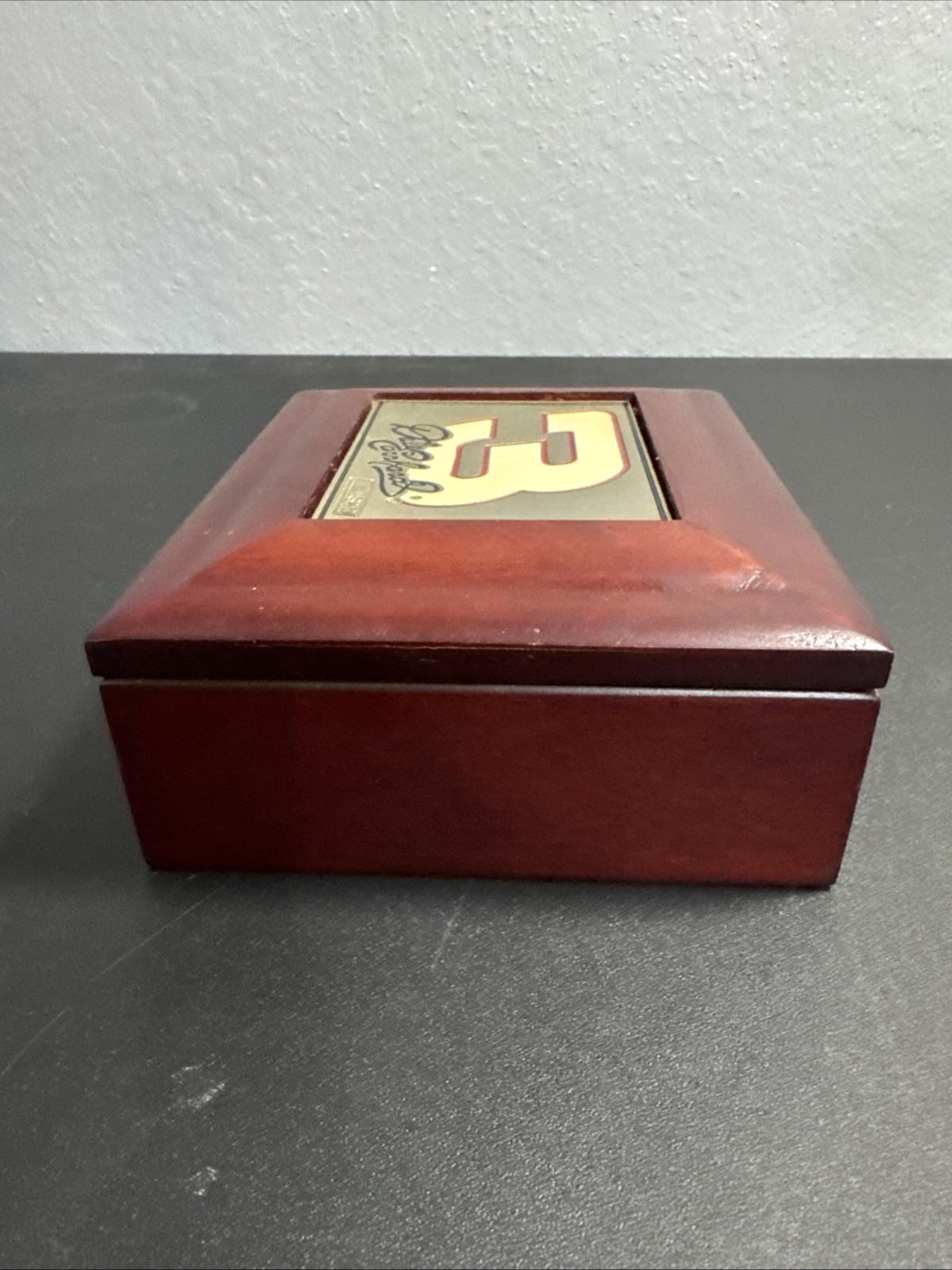 Dale Earnhardt #3 Collector Jewelry Box Cherry NASCAR Racing