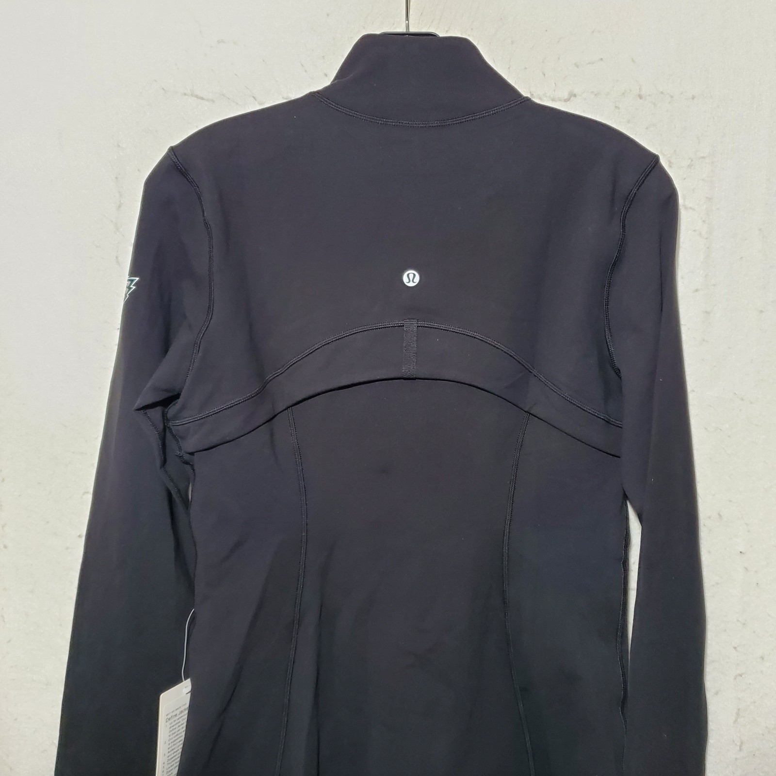 Philadelphia Eagles Define Jacket Women’s 10 Black NFL Full Zip Lululemon NWT