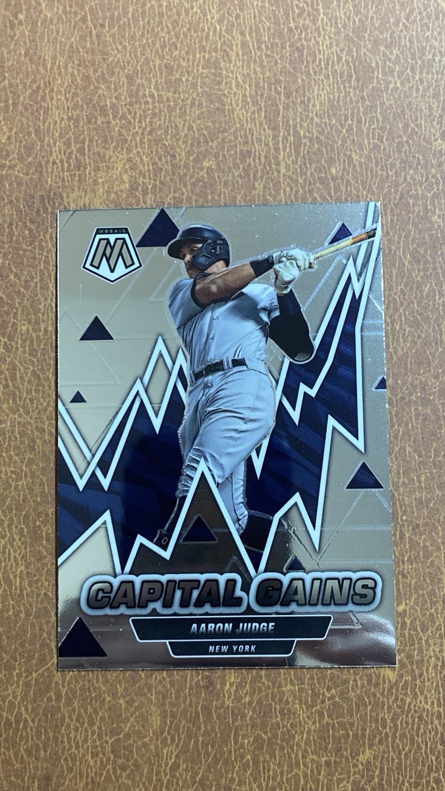 2022 Panini Mosaic Capital Gains Aaron Judge #CG-1 – New York Yankees