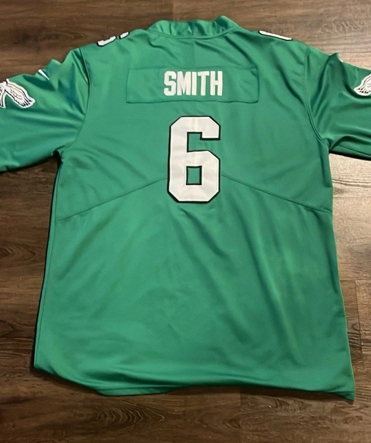 Devonta Smith Kelly Green Jersey Philadelphia Eagles XL Nike