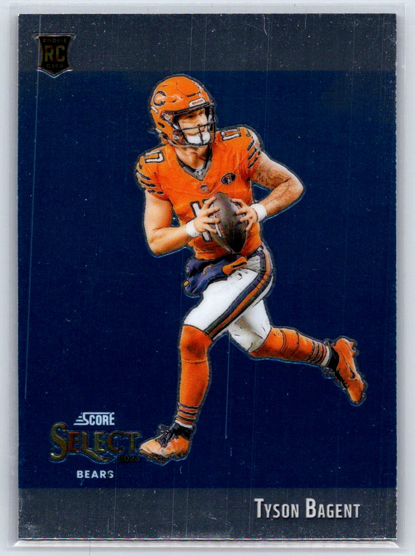 2023 Panini Select Tyson Bagent #STW-TBA RC Score Select Throwback Chicago Bears