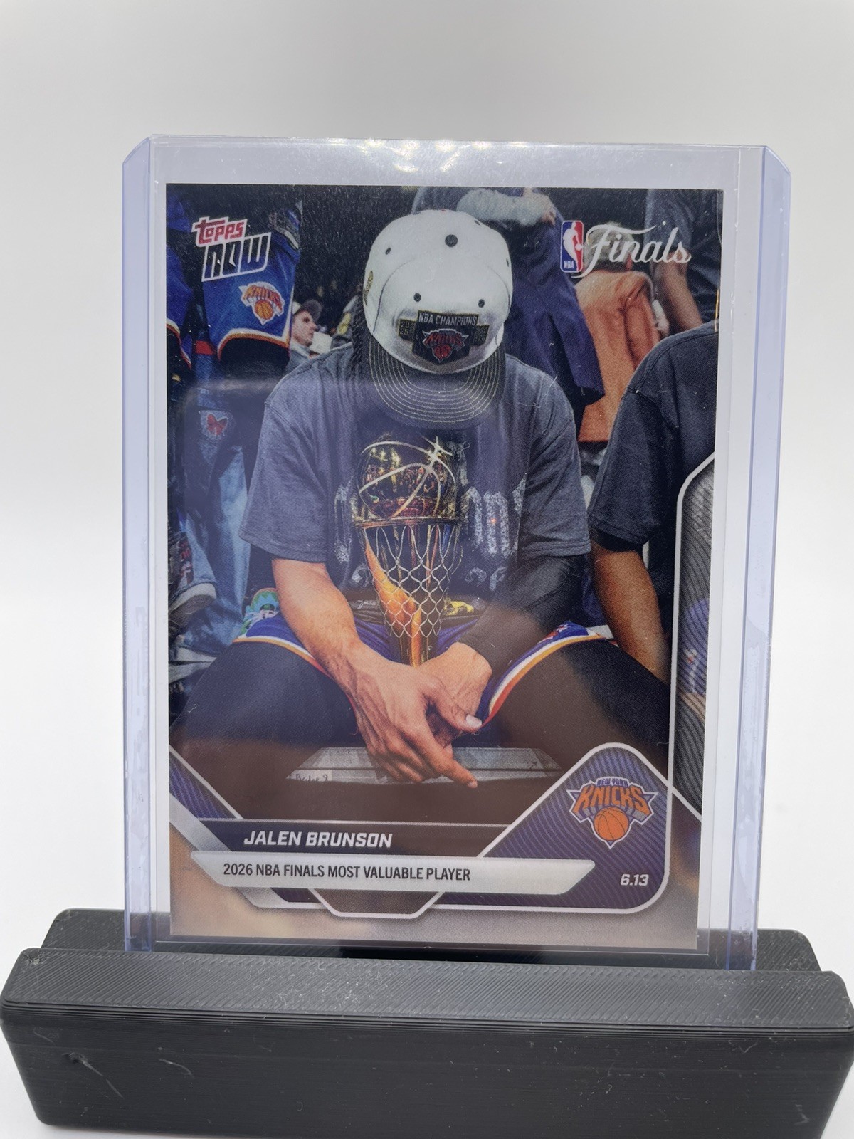 Jalen Brunson 2025-26 Topps Now Finals MVP Short Print #339-SP