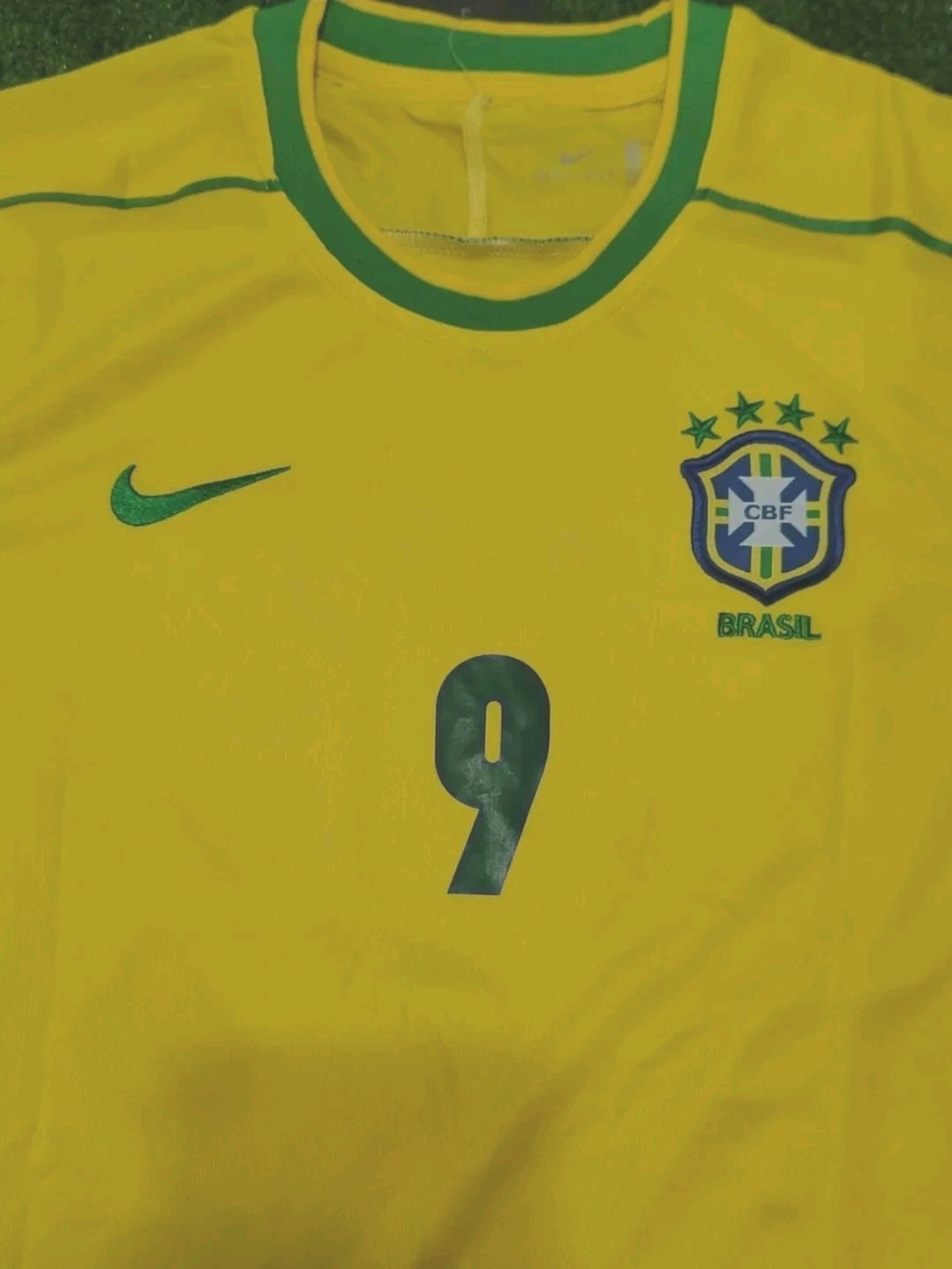 Ronaldo R9 Brazil Kids Retro Jersey Kit 1998 (READ DESCRIPTION)