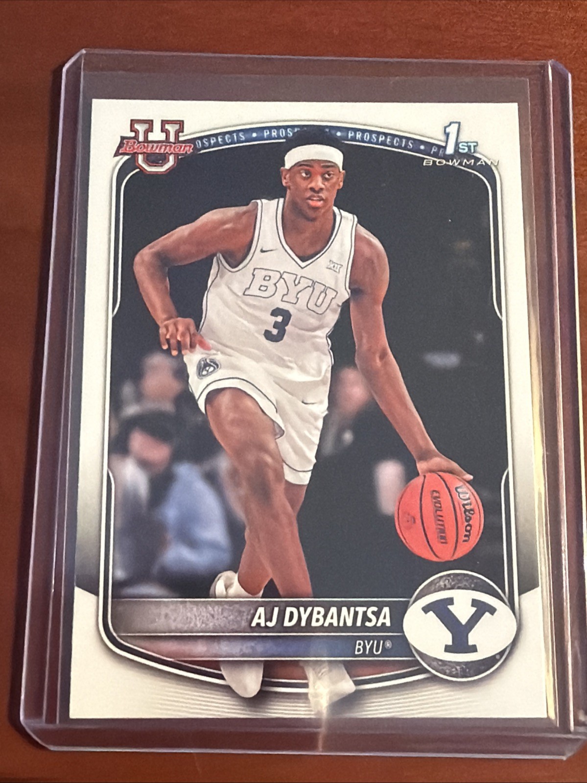 2025 Bowman AJ Dybantsa 1st Bowman #BPP-1 BYU Cougars Basketball