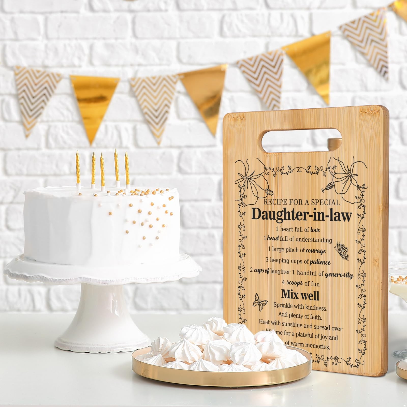 Daughter in Law Gifts,Birthday Gifts for 11.8″L x 0.5″W, Yellow