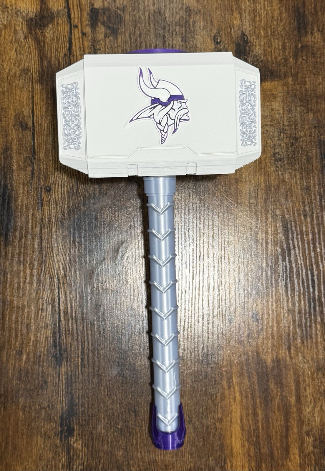 13” Minnesota Vikings Thor Hammer Decoration NFL INSPIRED football Gift Man Cave