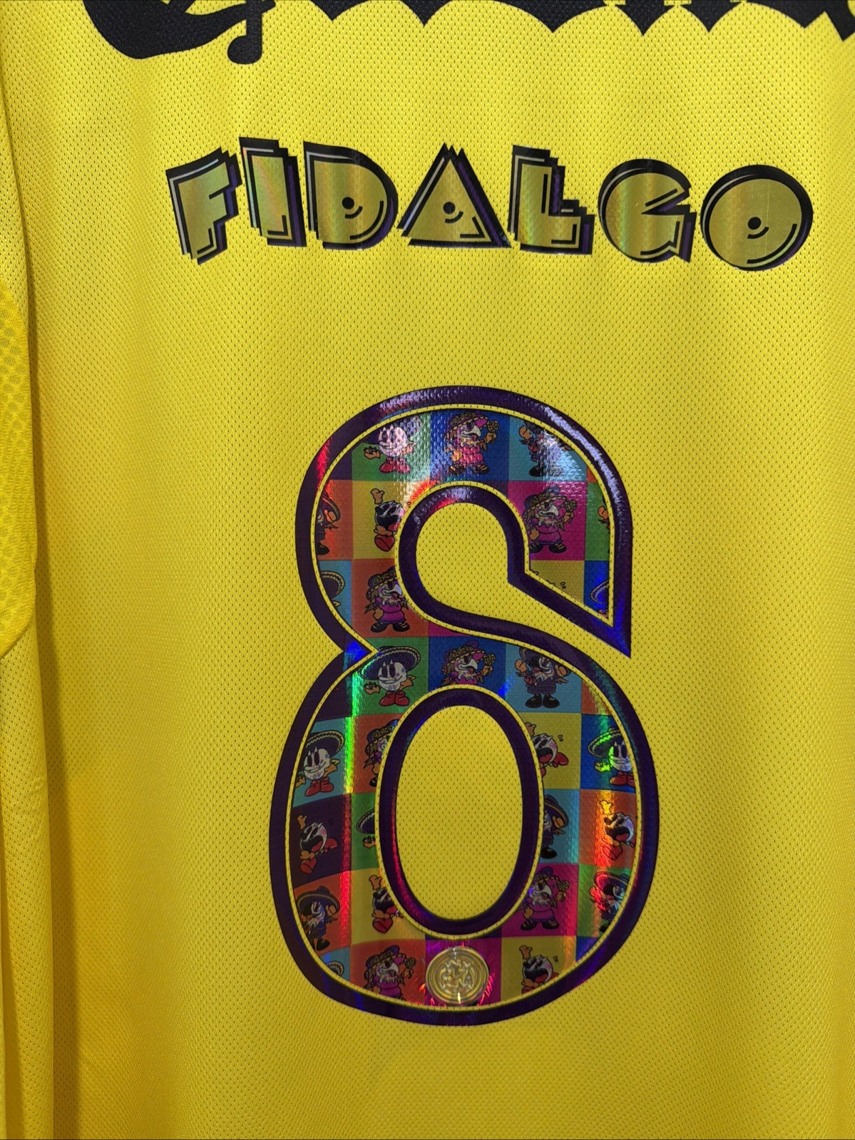 Fidalgo #8 Mens EXTRA LARGE Adidas Club America Authentic x Pac-Man Home Jersey
