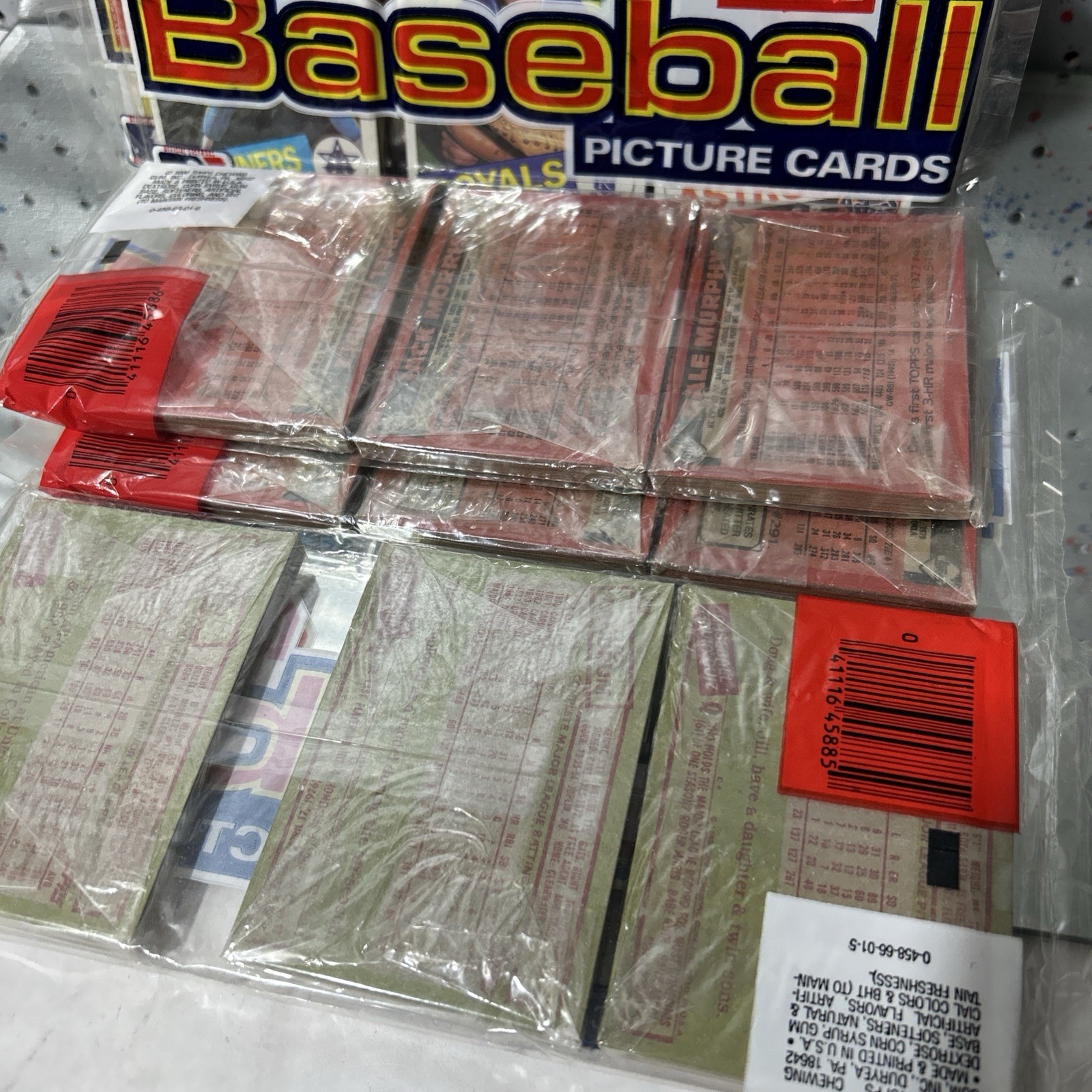 Unopened 1985 Topps Grocery Rack Pack Random Pick