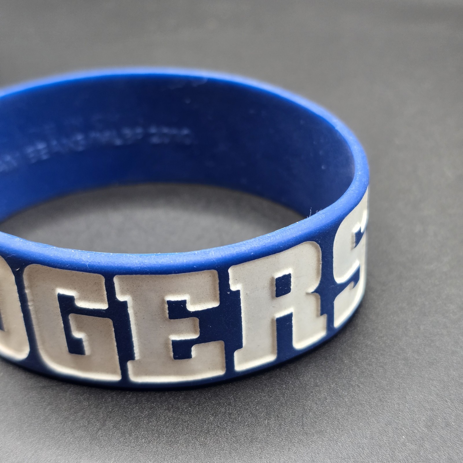 2010 LA Dodgers Silicone Wristbands Set of 2 Team Beans Official MLB