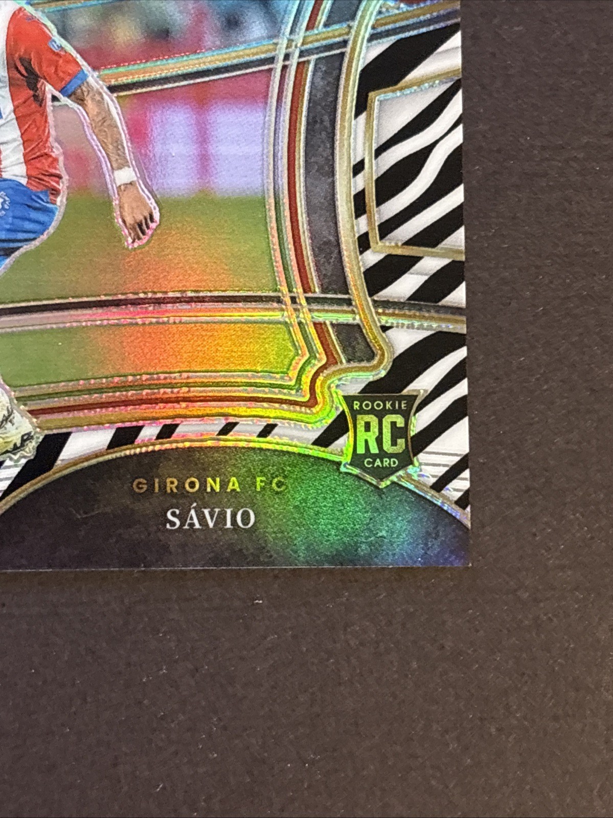 2023-24 Panini Select La Liga – Field Level Savio #241 Zebra Prizm /25 SSP