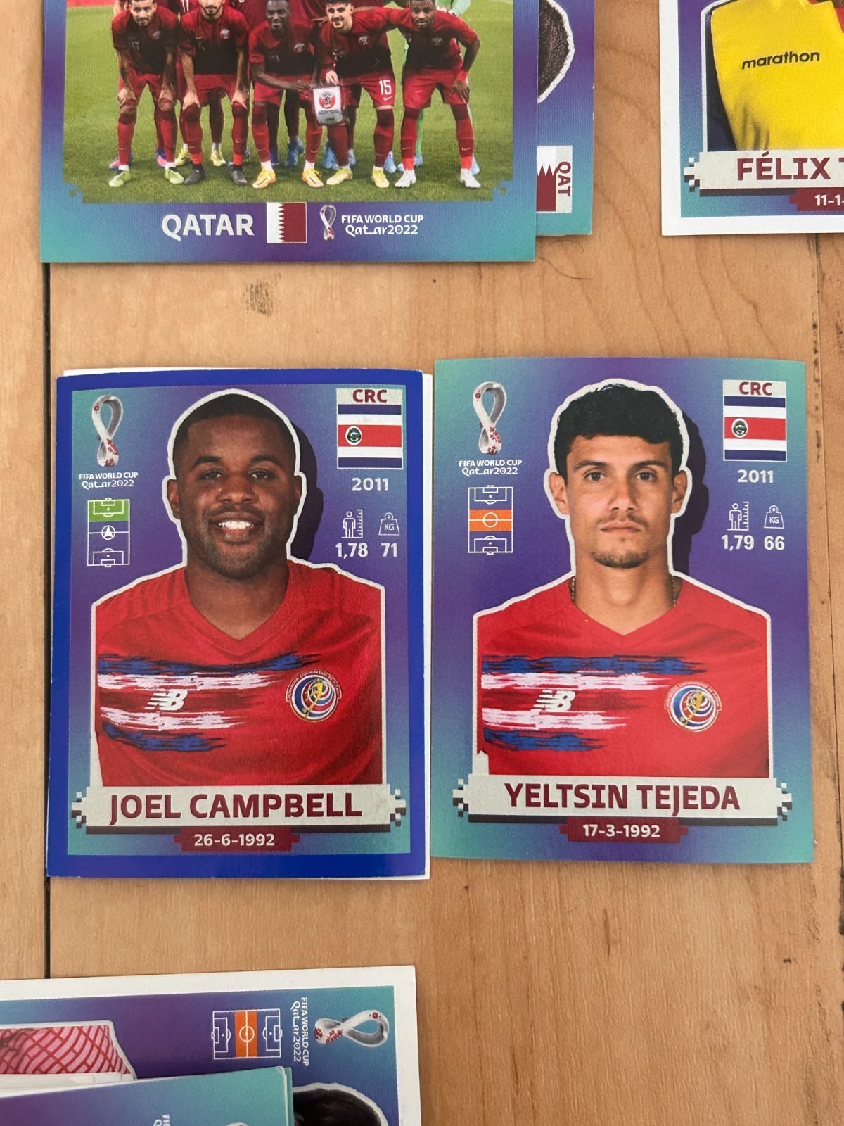 2022 FIFA World Cup Qatar Stickers