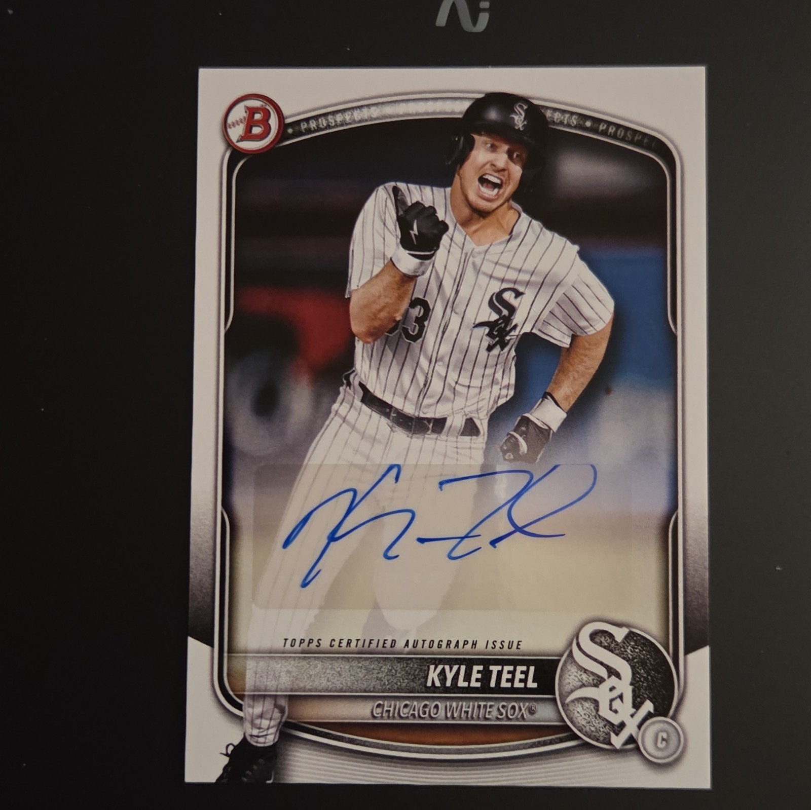 2025 Bowman Kyle Teel #BPA-KT Paper Prospect Retail Paper Auto BPA-KT
