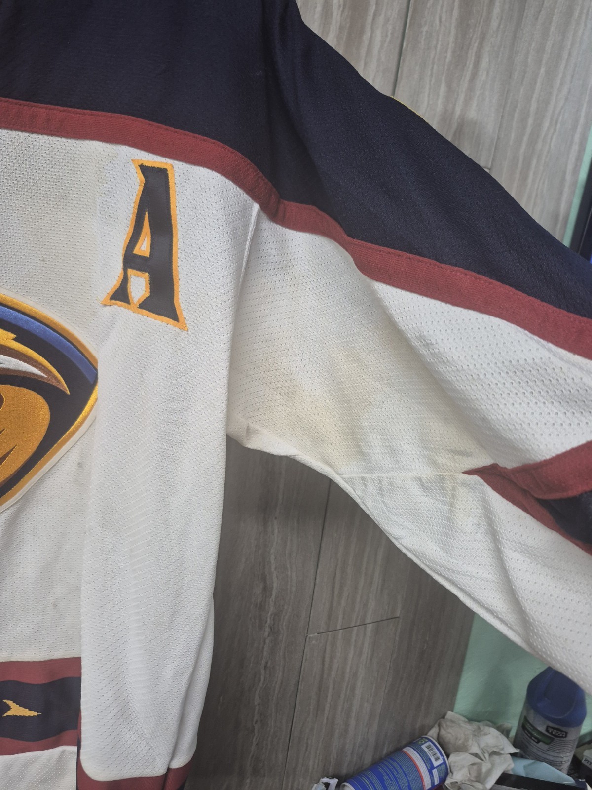 CCM NHL WHITE ATLANTA THRASHERS JERSEY SIZE XL VINTAGE 90S MENS HOCKEY Antal 09