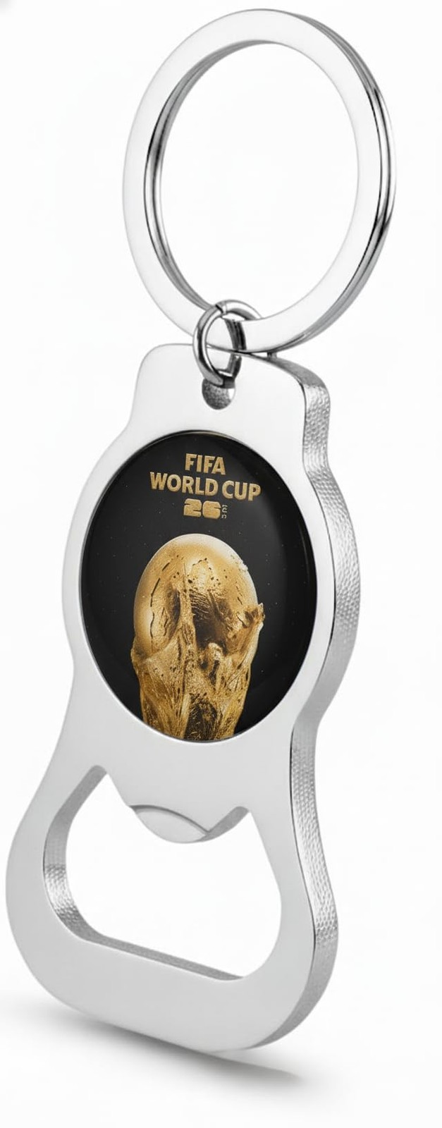 Wagon International Official FIFA World Cup 5 Inches, Black & Dark Silver