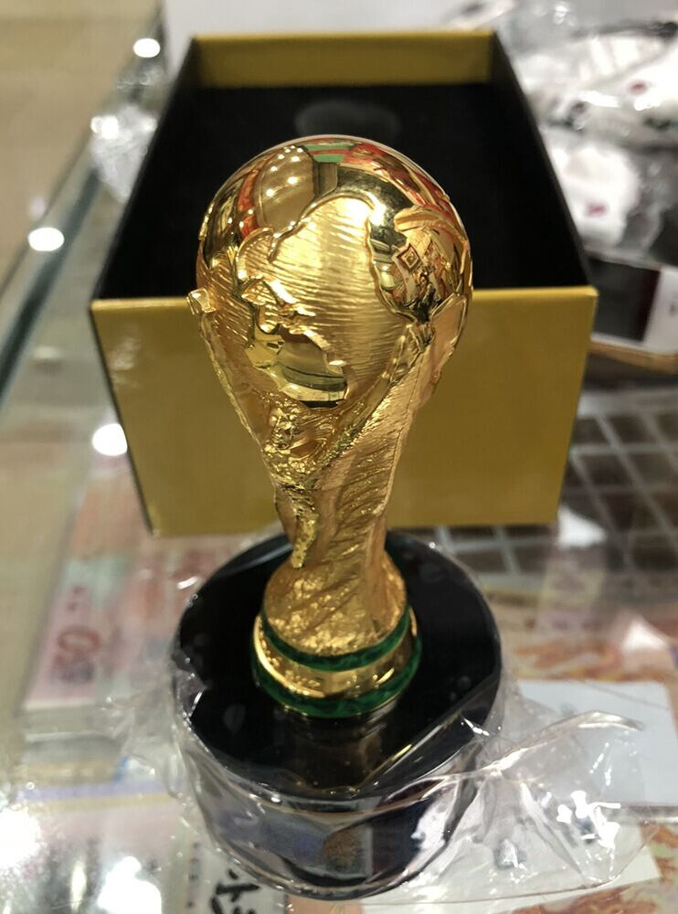 NEW Official authenti Qatar 2022 World Cup la’eeb FIFA World Cup Metal model