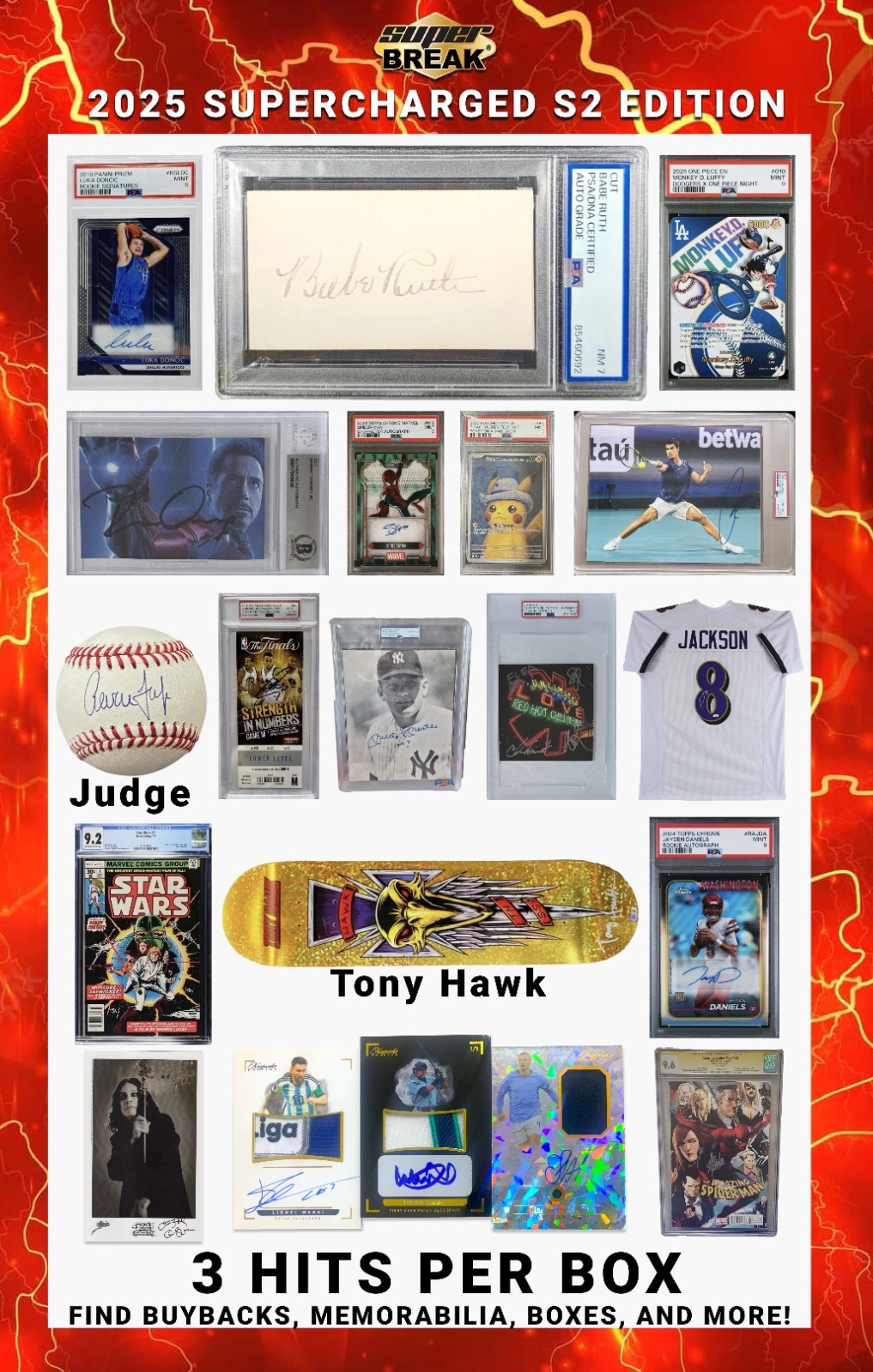 2025 Super Break Supercharged EditionSeries 2- 3 Box Case