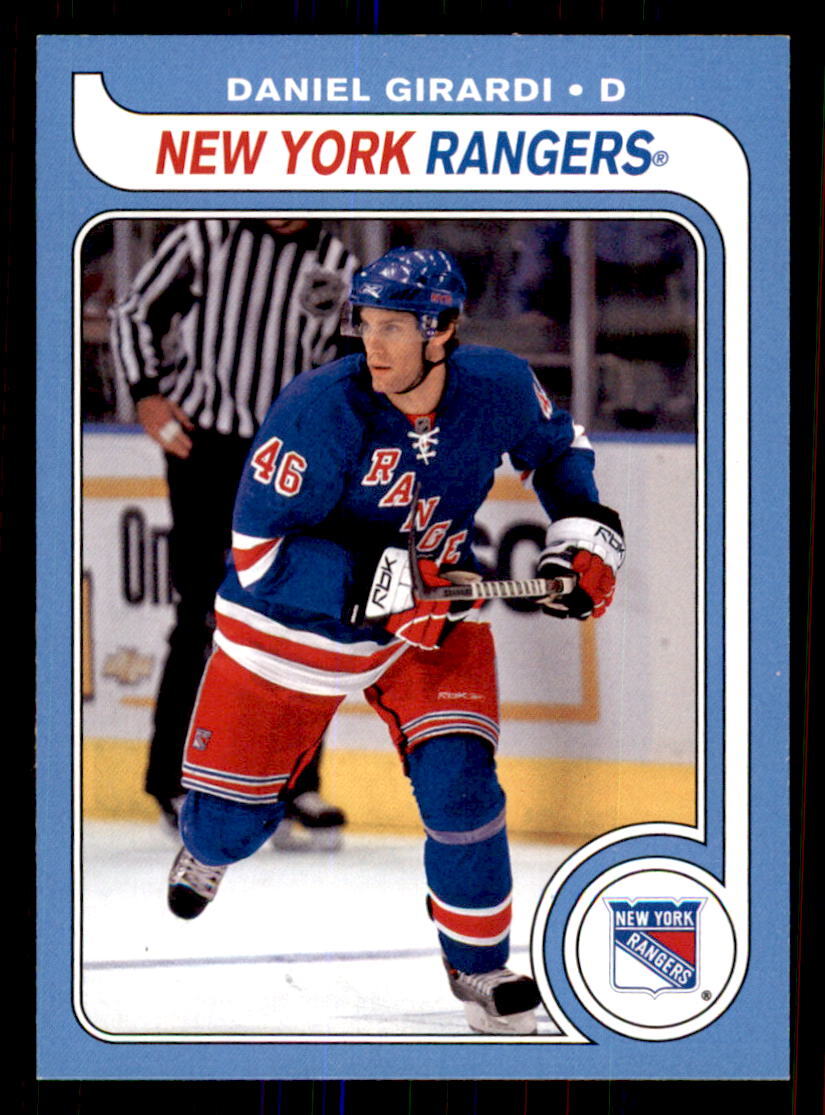 2008-09 O-Pee-Chee 1979-80 Retro #208 Daniel Girardi New York Rangers