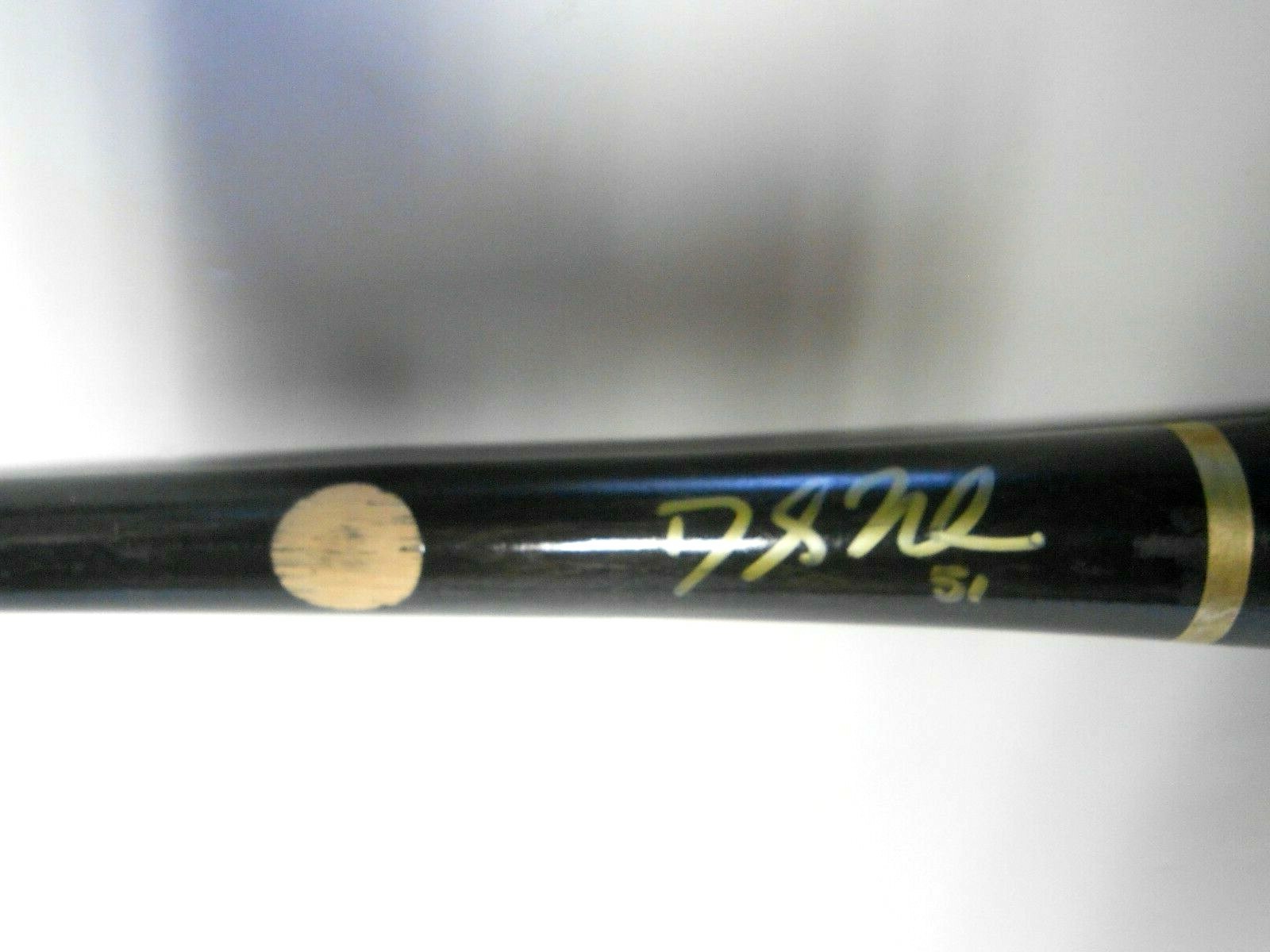 Matt Olson Marcus Semien Mike Fiers 2019 Team Signed Baseball Bat Oakland A’s