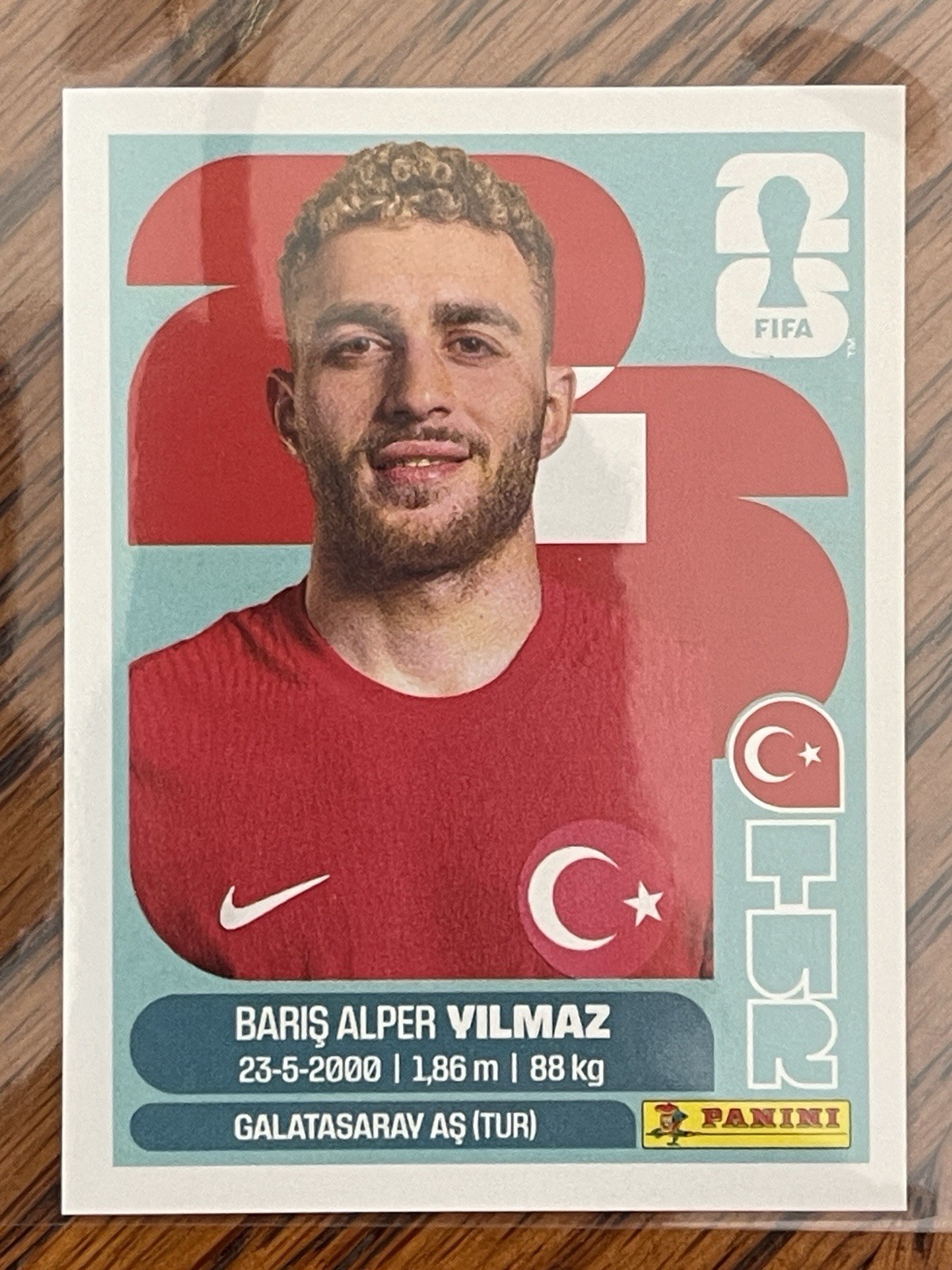 Türkiye 1-20 Complete Panini World Cup 2026 + 6 Blue Parallels Güler Yıldız