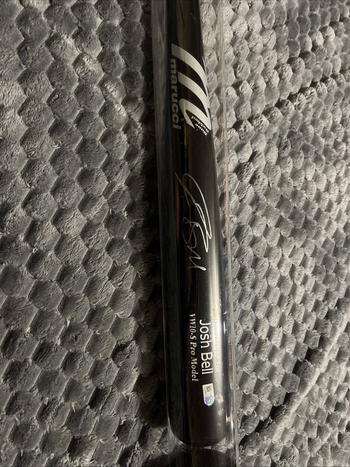 Josh Bell Autographed Full Size Bat Marucci Pittsburgh Pirates