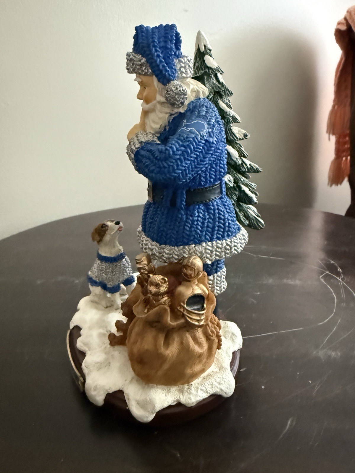 VTG 2002 Detroit Lions Christmas Santa The Memory Company Santa’s Friend NFL
