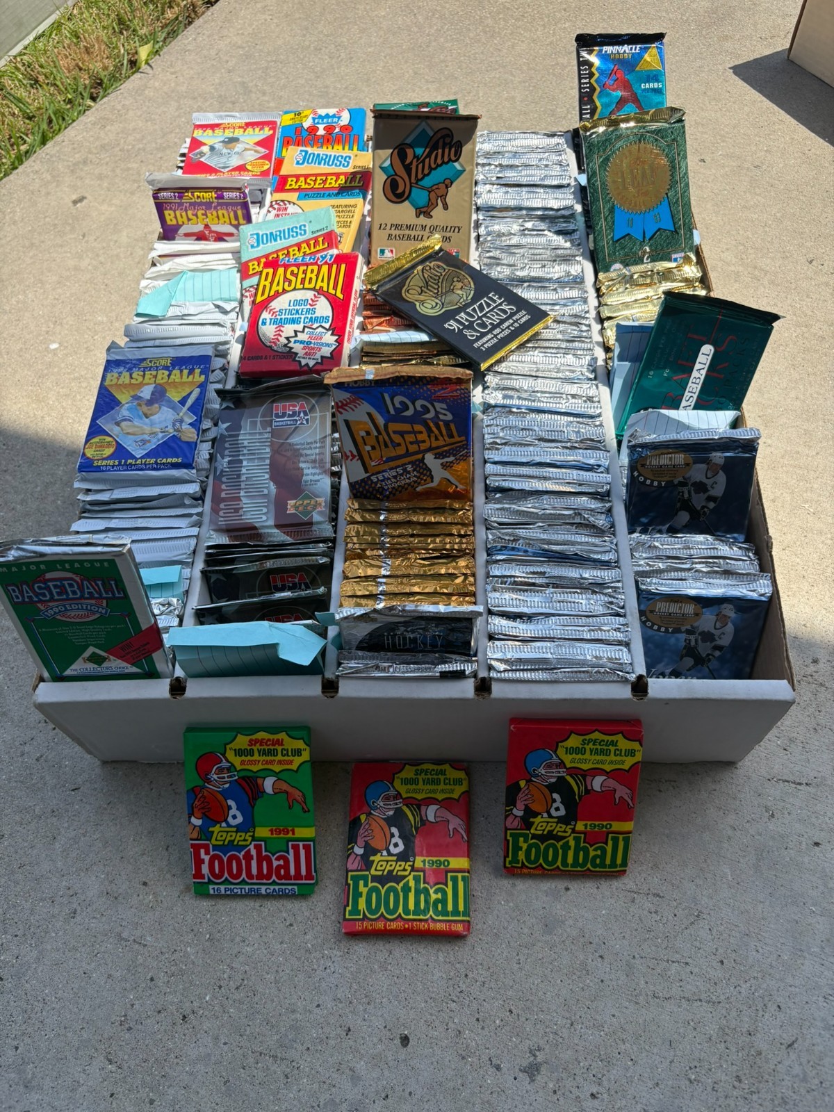 1990s Football Unopened Packs – You Pick – Bundle Discounts