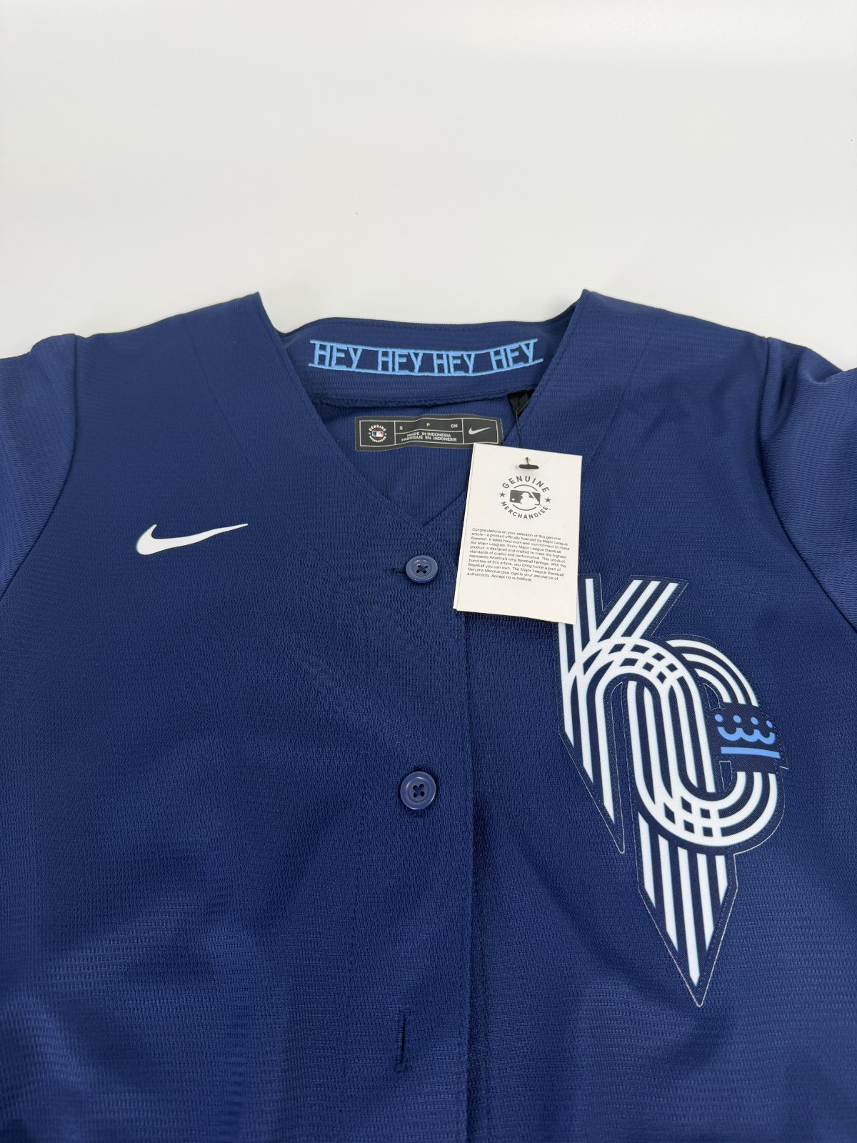 Nike Kansas City Royals City Connect Jersey Womens Size Medium M Standard Fit