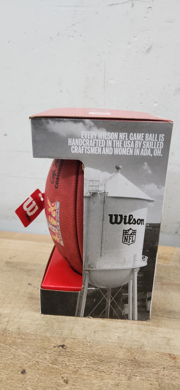 NEW Official NFL Game Day Limited Edition Wilson Full Size Football “The Duke”