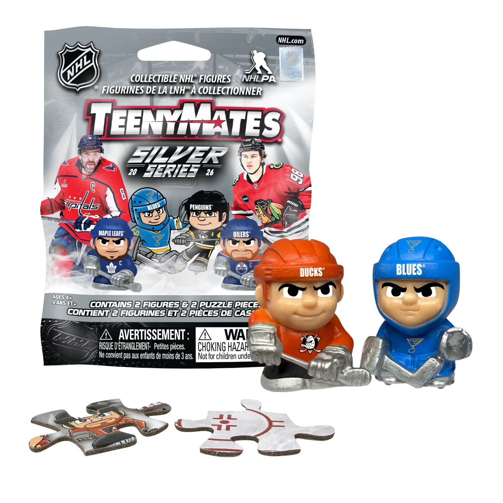 2026 NHL HOCKEY TEENYMATES MYSTERY SEALED FIGURE PACKS RARE CHANCE Party Animal