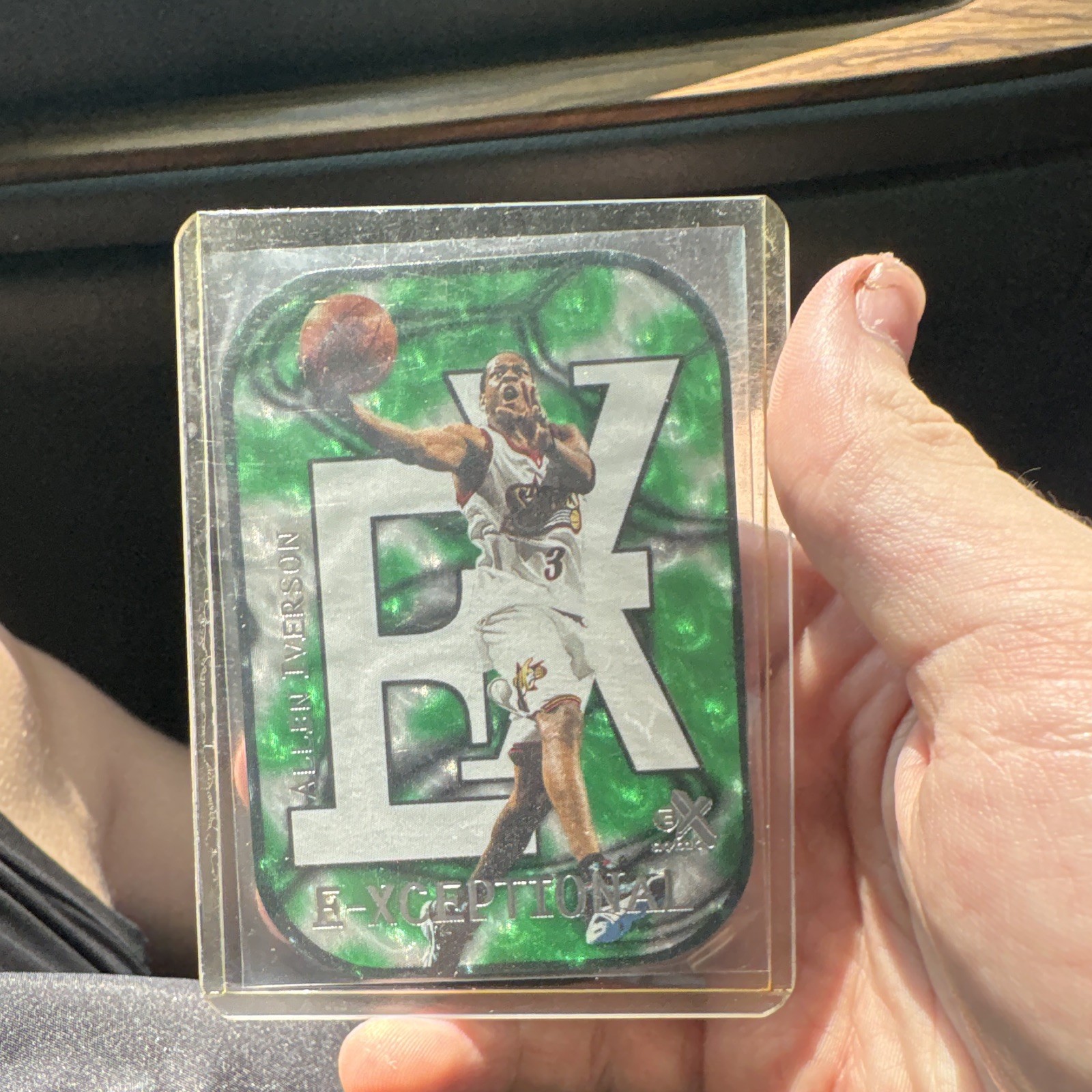 Fleer/SkyBox 1999-00 SkyBox E-X Allen Iverson Exceptional Insert #3/15 XC