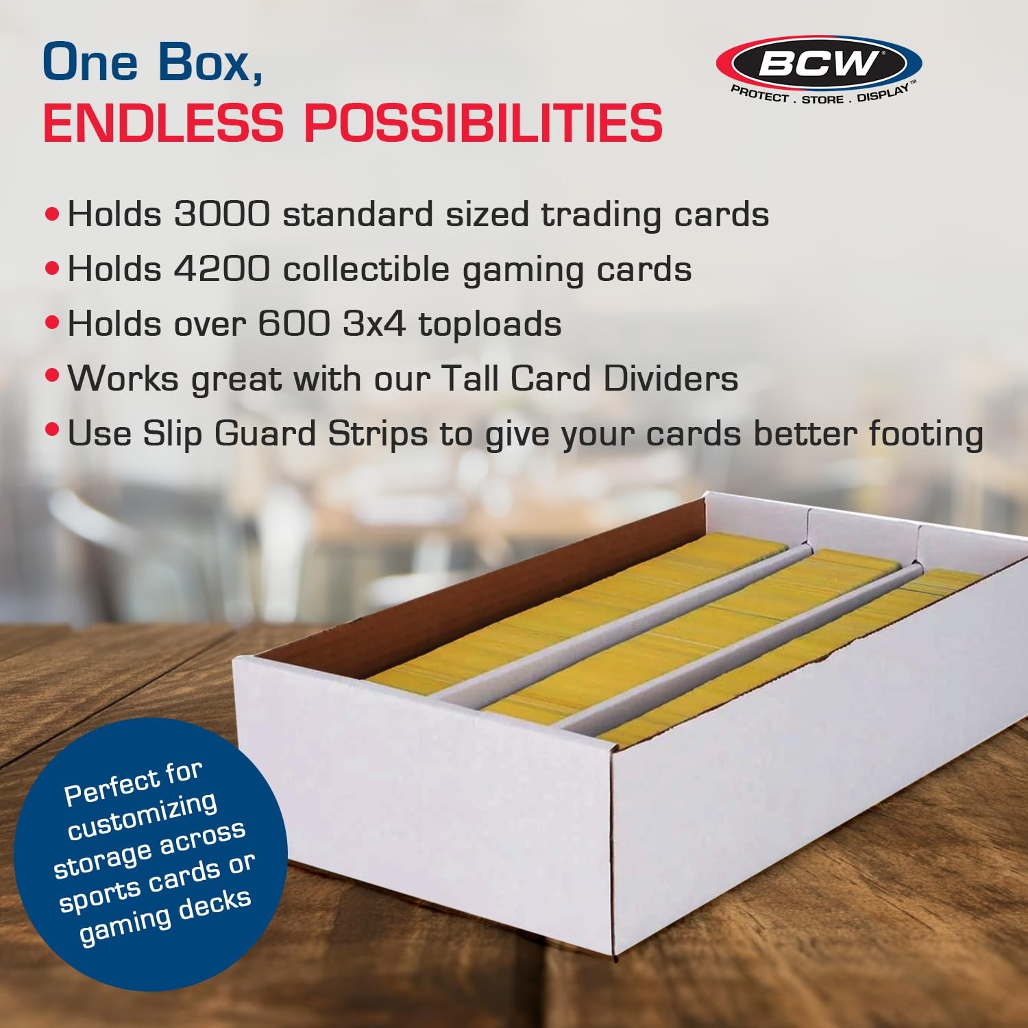 Super Shoe Storage Box – 3 Pack | Cardboard Organizer for Trading, Gaming & C…