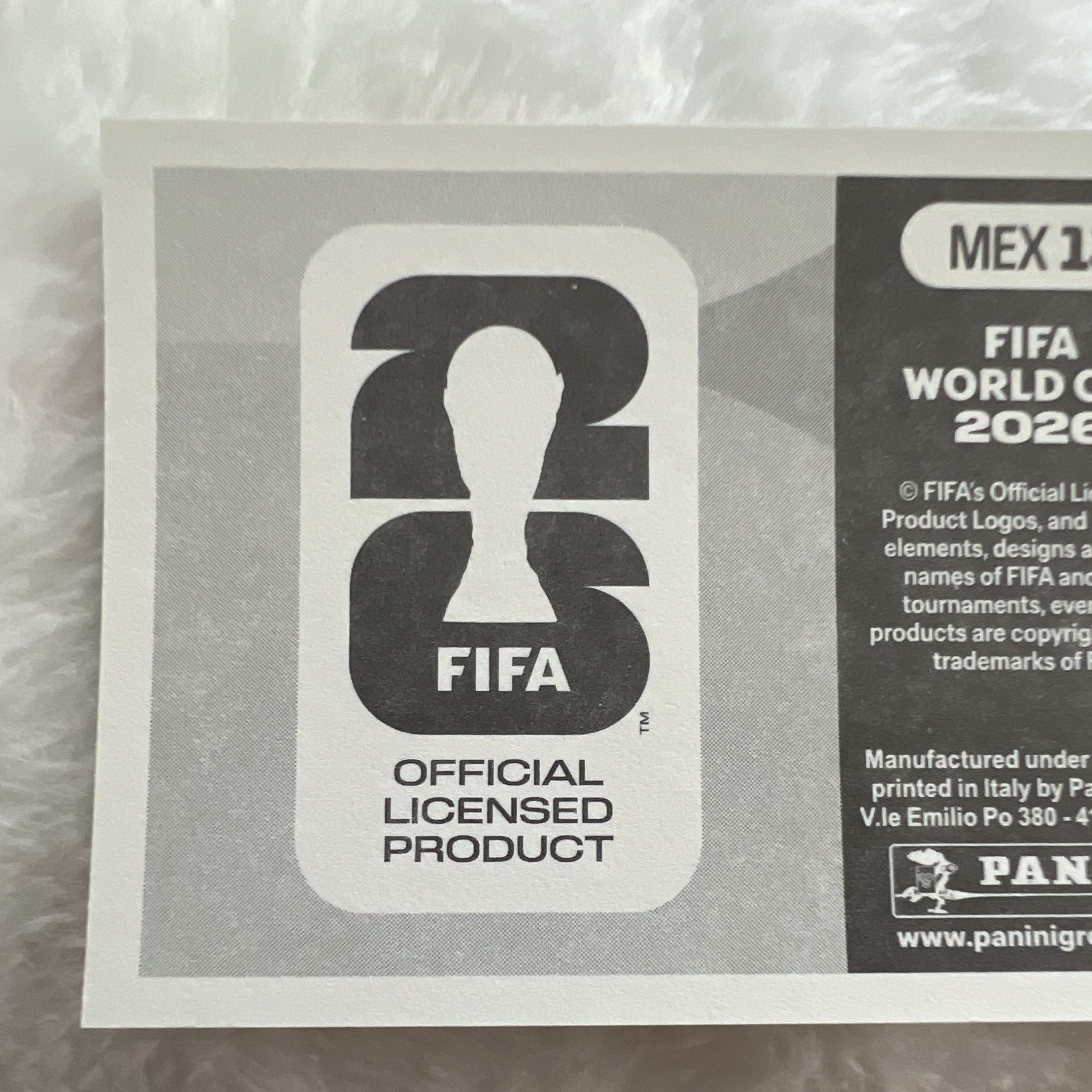 Panini FIFA World Cup 2026 MEX 13 Team Picture Mexico “We Are Mexico” Sticker