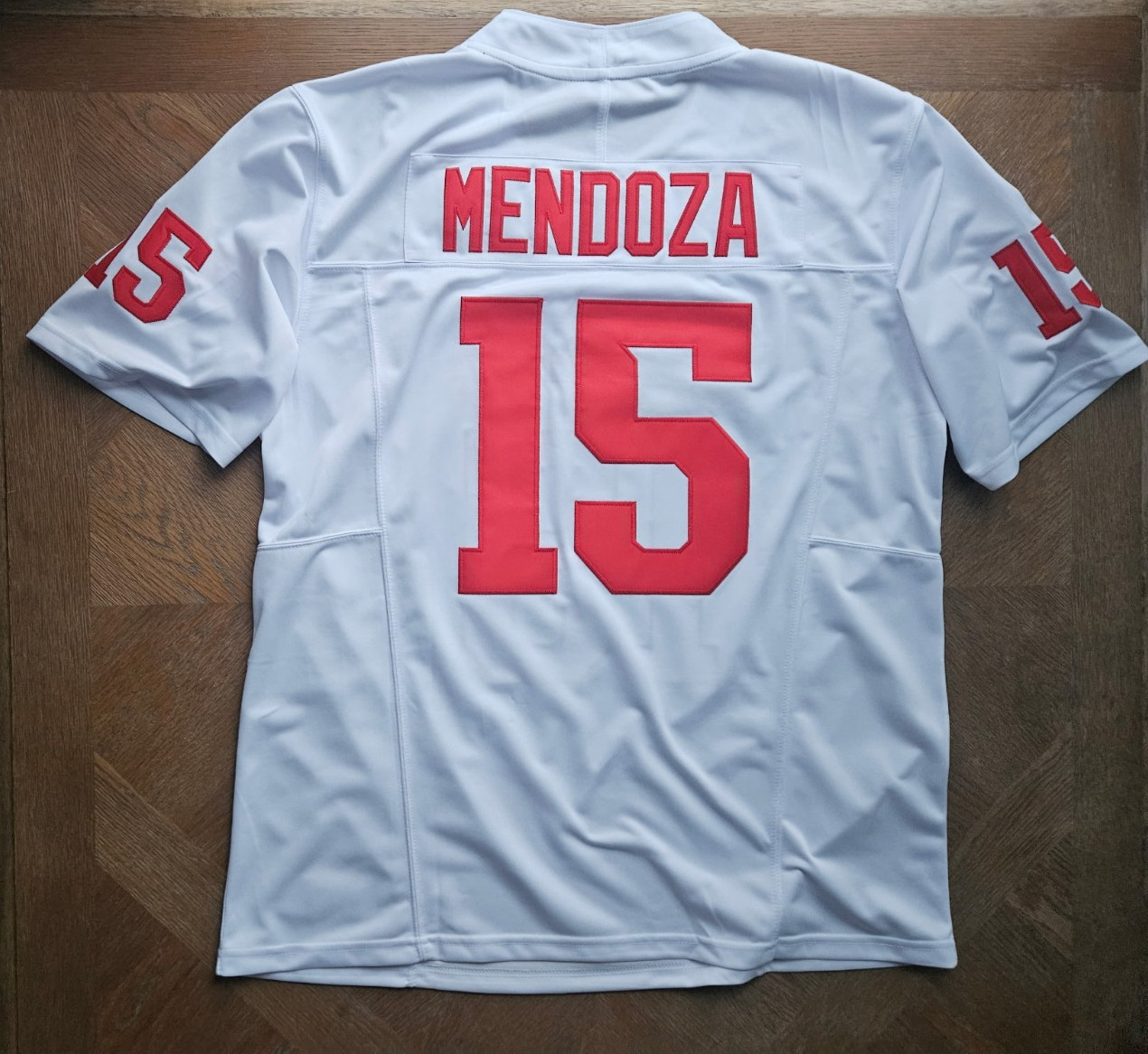 Fernando Mendoza #15 Indiana Hoosiers Home Jersey 🏈 BIG 10 Conference CHAMPS!🏆