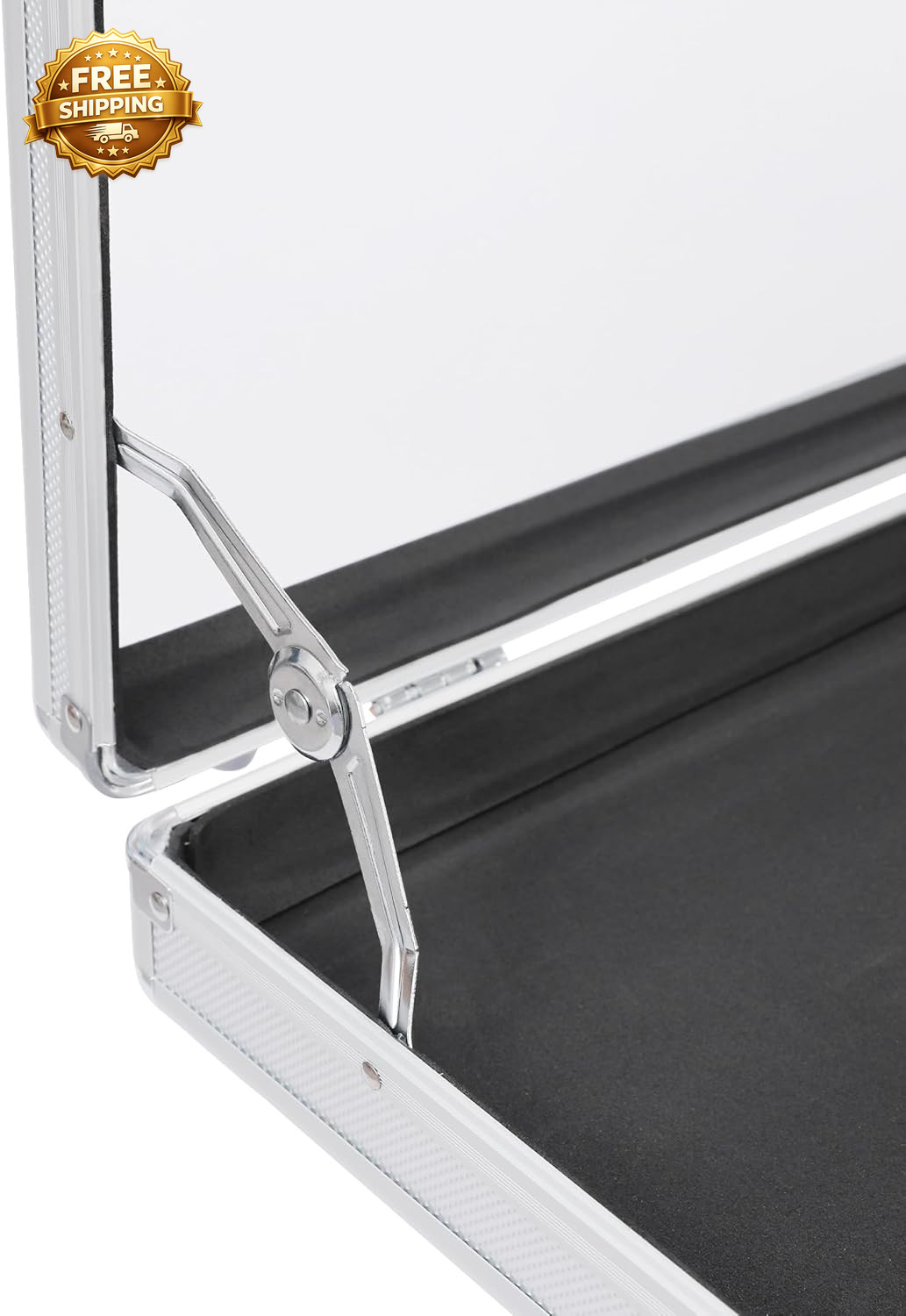 Card Display Case Aluminum 34″ L X 22″ W Glass Display Case for Cards XL Large